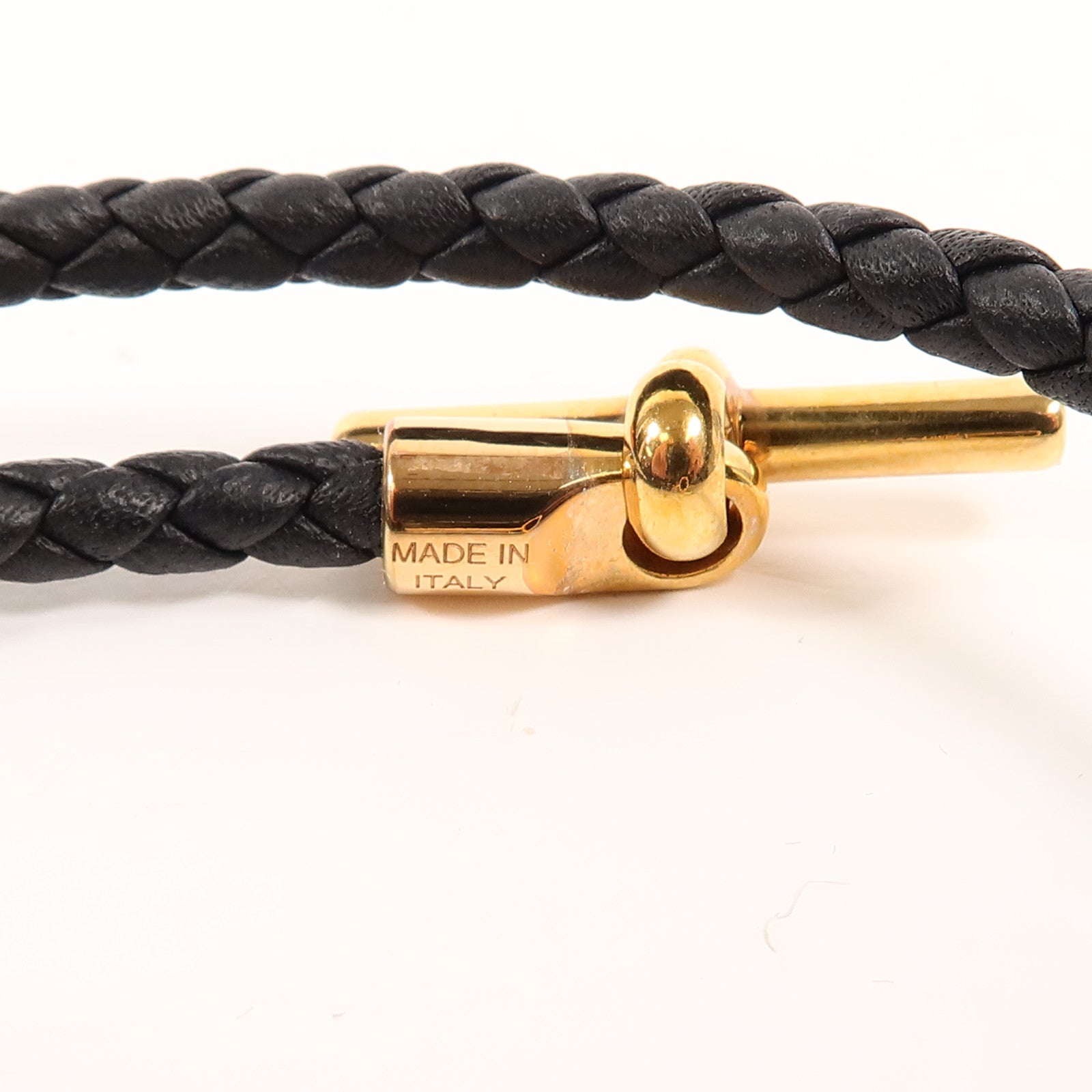 HERMES Swift皮革Glenan Double Tour Bracelet手帶Noir