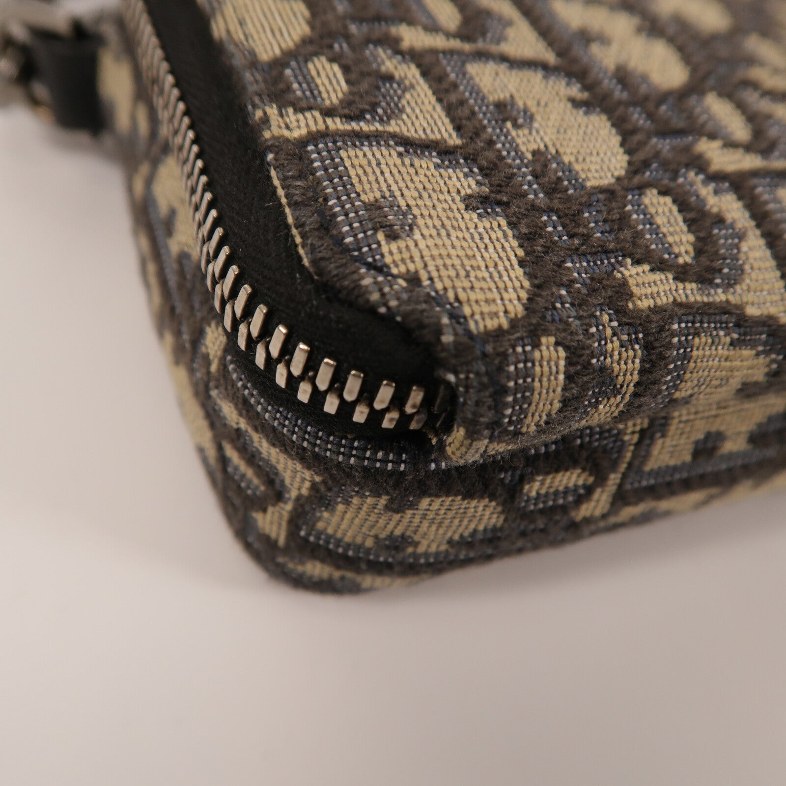Dior 帆布Zipper Pouch With Strap肩背袋
