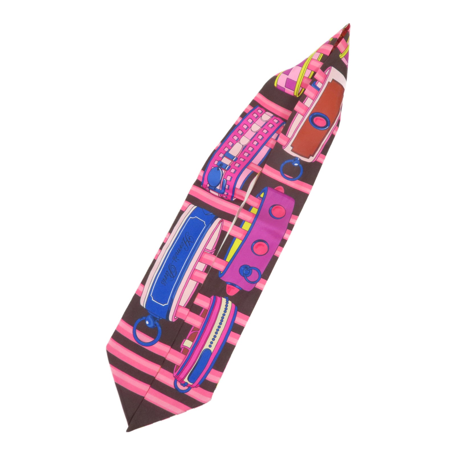 HERMES 絲質Twilly絲巾