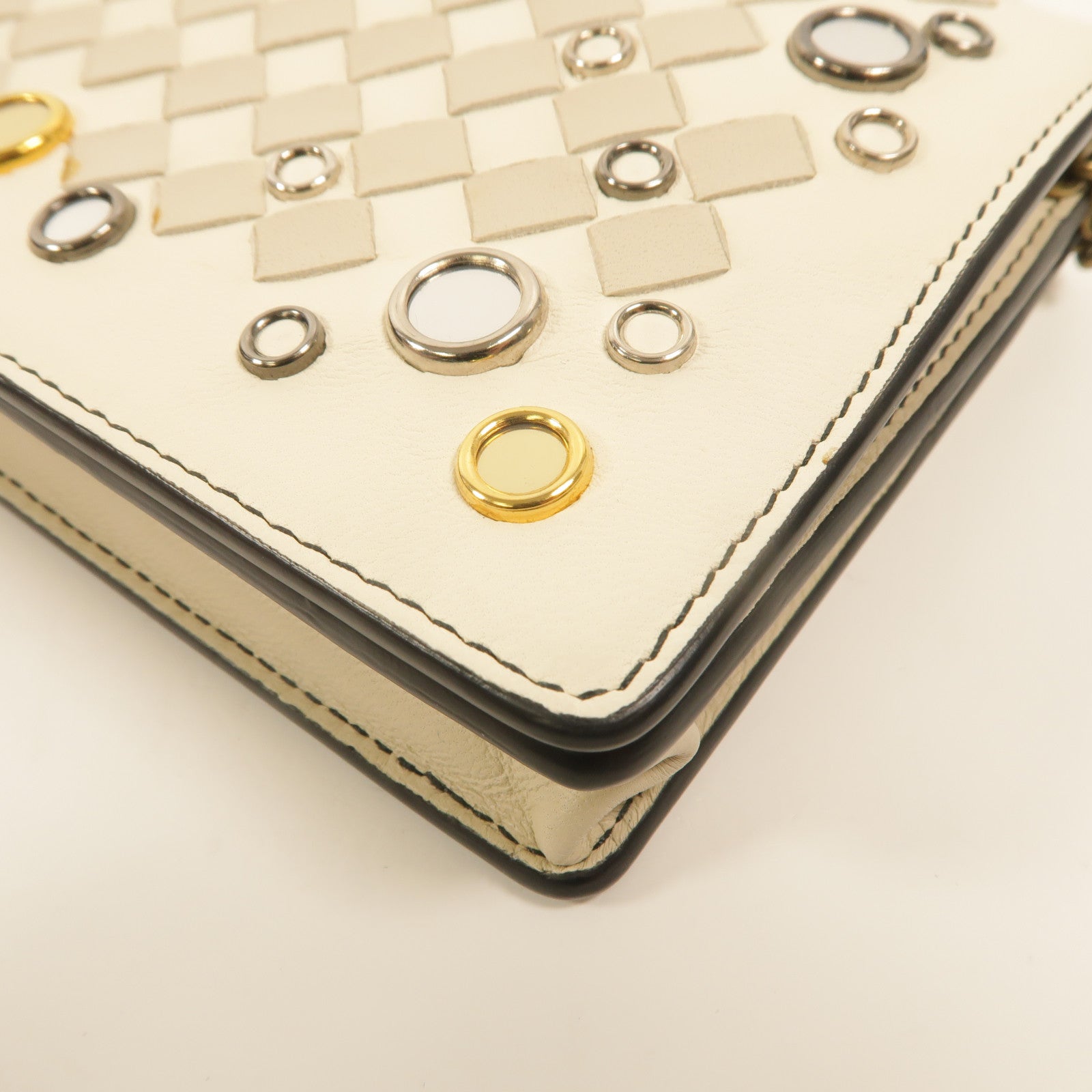 BOTTEGA VENETA 牛皮皮革Chain Shoulder鏈帶肩背袋