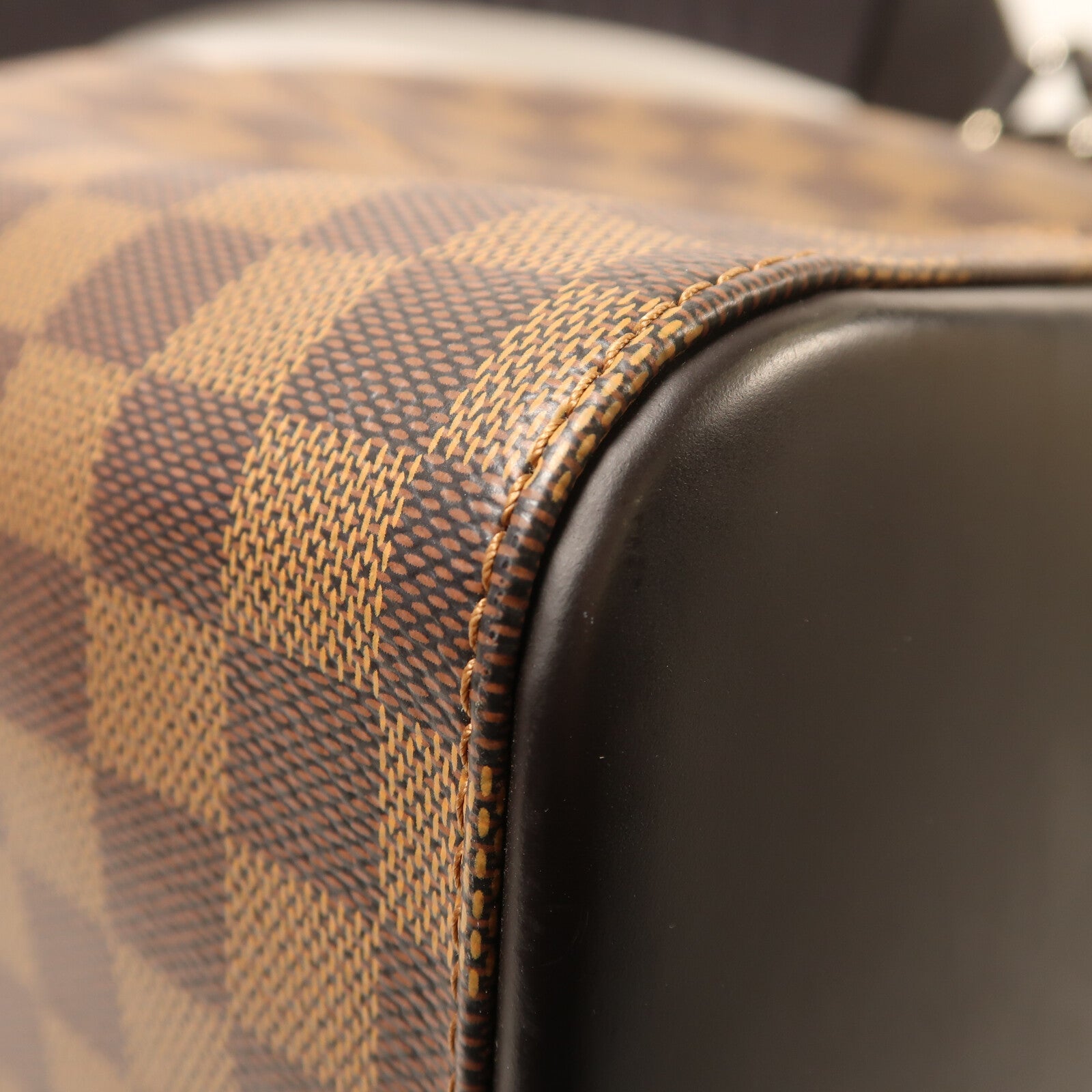 LOUIS VUITTON Damier Ebene Jake Backpack銀扣背包