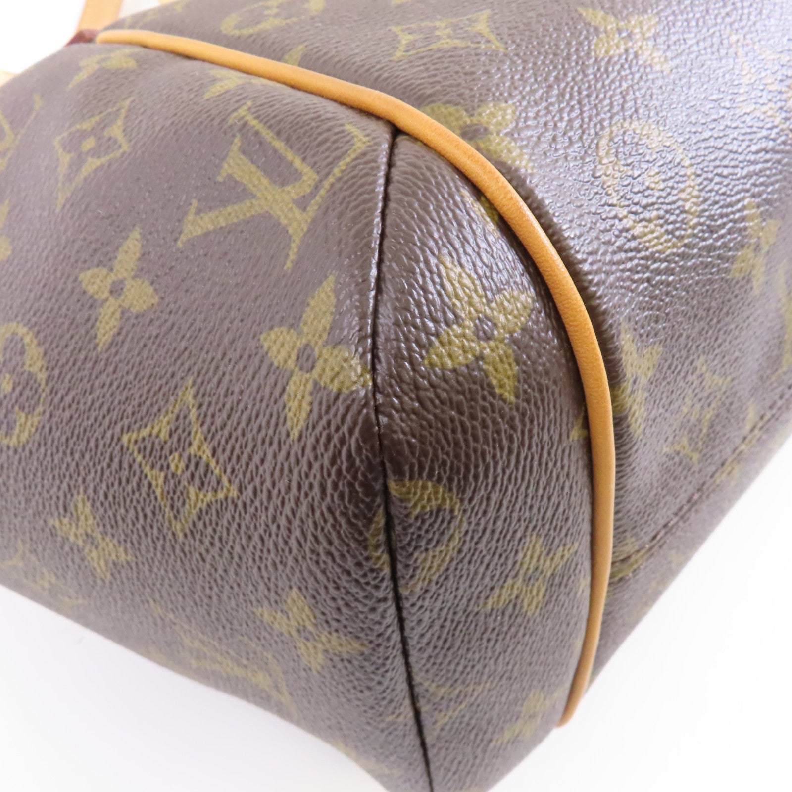 LOUIS VUITTON Monogram Totally PM金扣肩背袋啡色