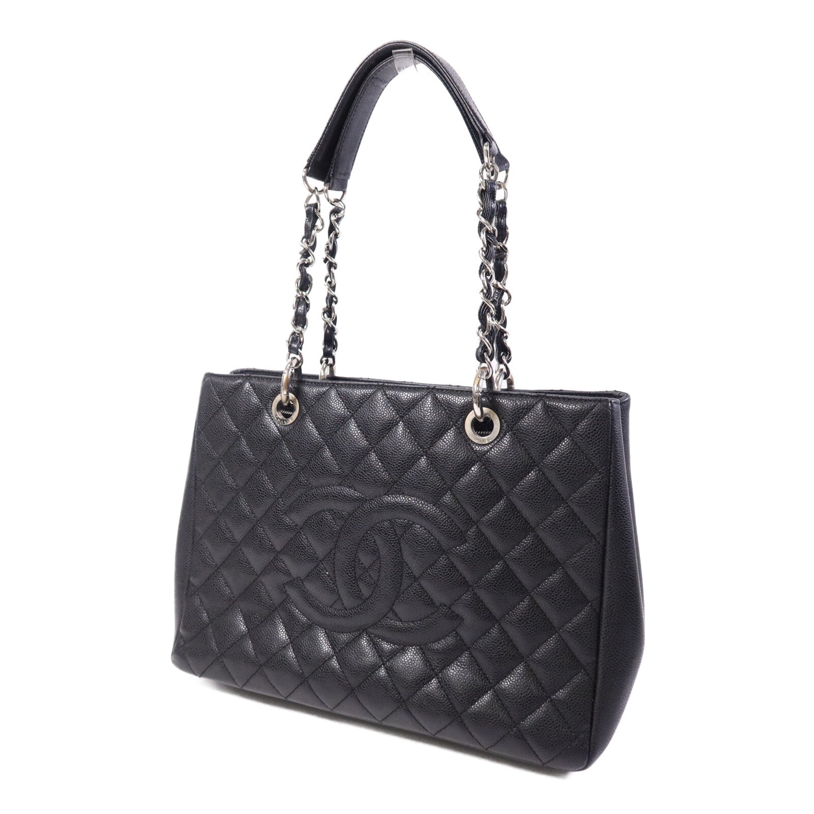 CHANEL GST Grand Shopping Tote Bag鏈帶肩背袋