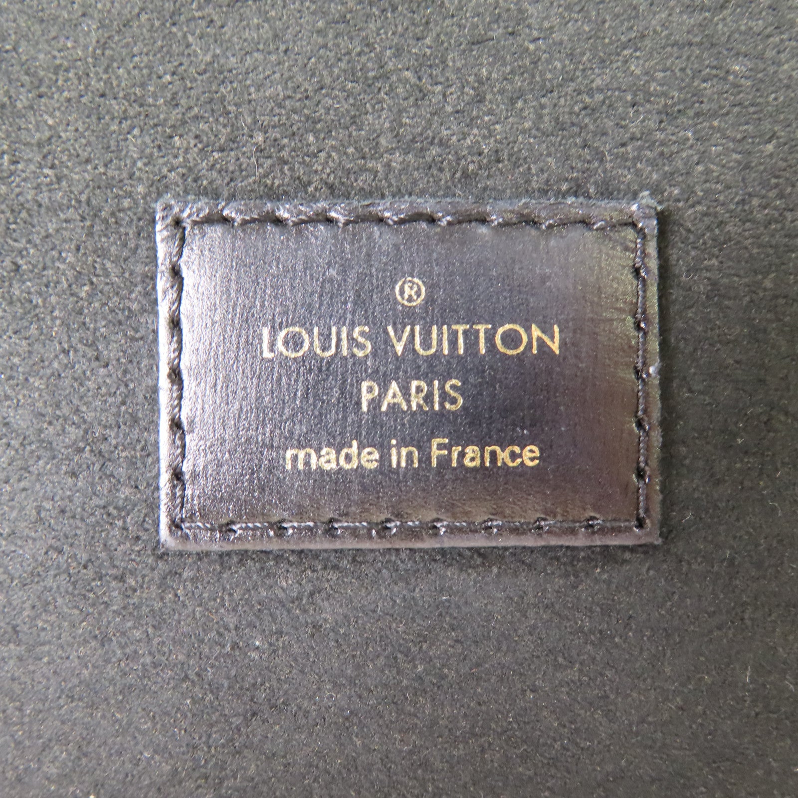 LOUIS VUITTON Monogram Reverse Vanity PM金扣手挽肩背兩用袋棕色