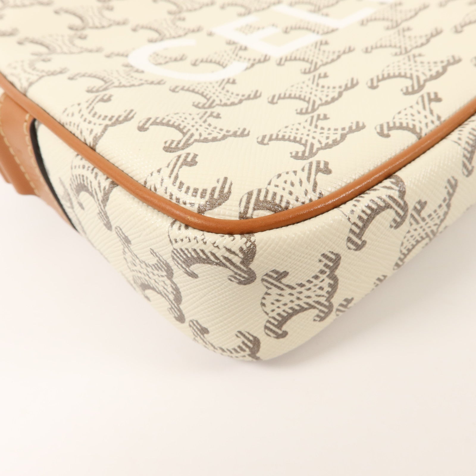 CELINE 塗層帆布Messenger Bag肩背袋