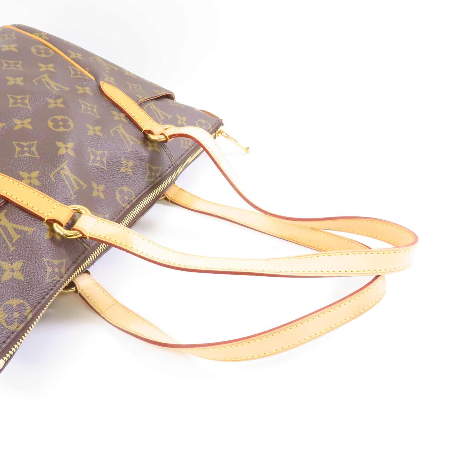 LOUIS VUITTON Monogram Totally PM金扣肩背袋啡色