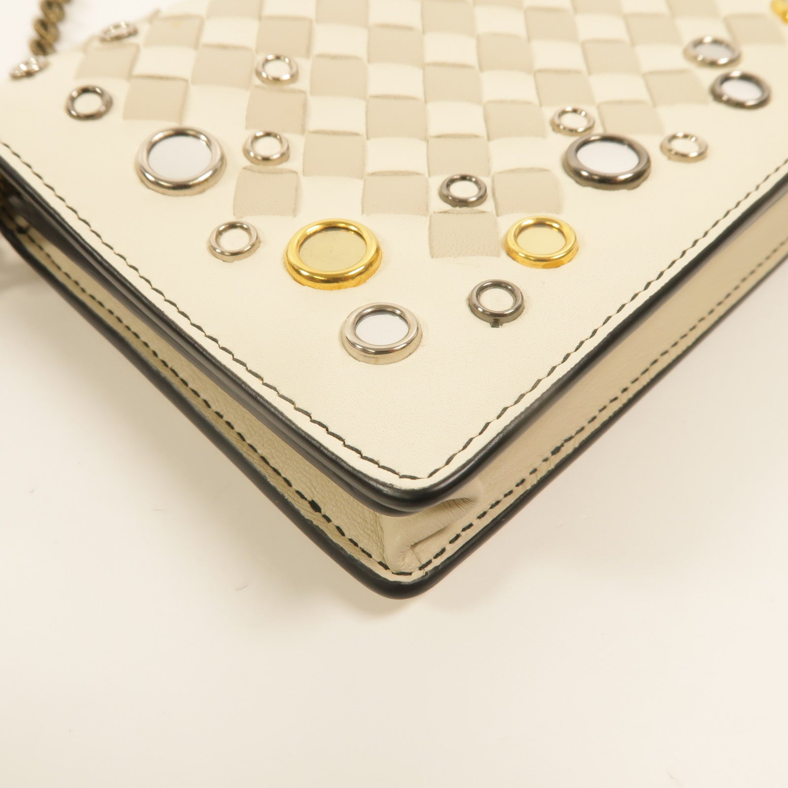 BOTTEGA VENETA 牛皮皮革Chain Shoulder鏈帶肩背袋