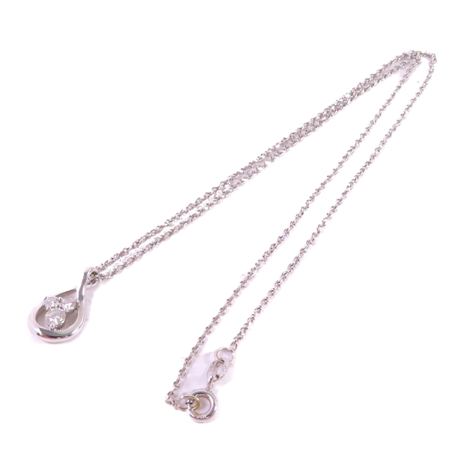 JEWELRY 18K白金/0.25ct鑽石Diamond Necklace項鏈