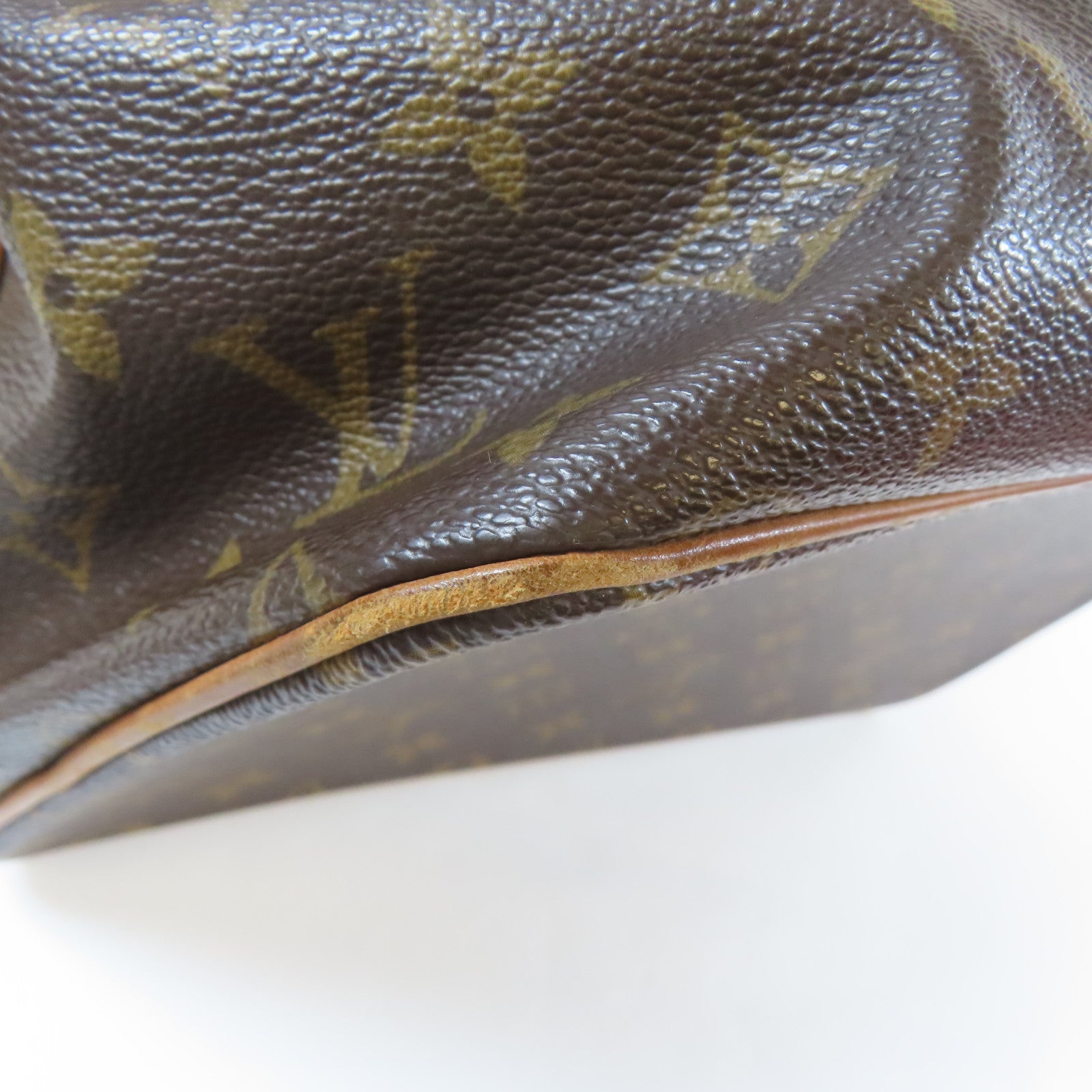 LOUIS VUITTON Monogram Palermo PM金扣手挽肩背兩用袋啡色