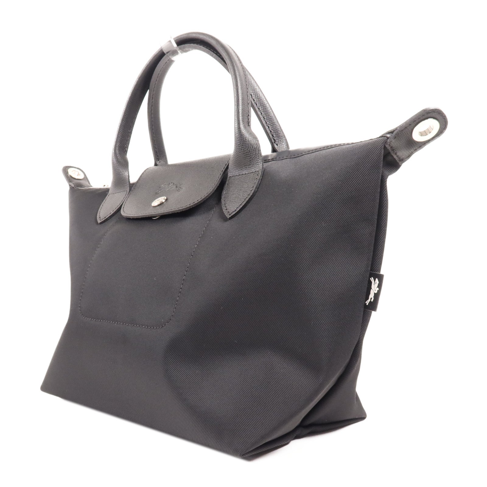 Longchamp 尼龍2 Way Shoulder Bag銀扣手挽肩背兩用袋