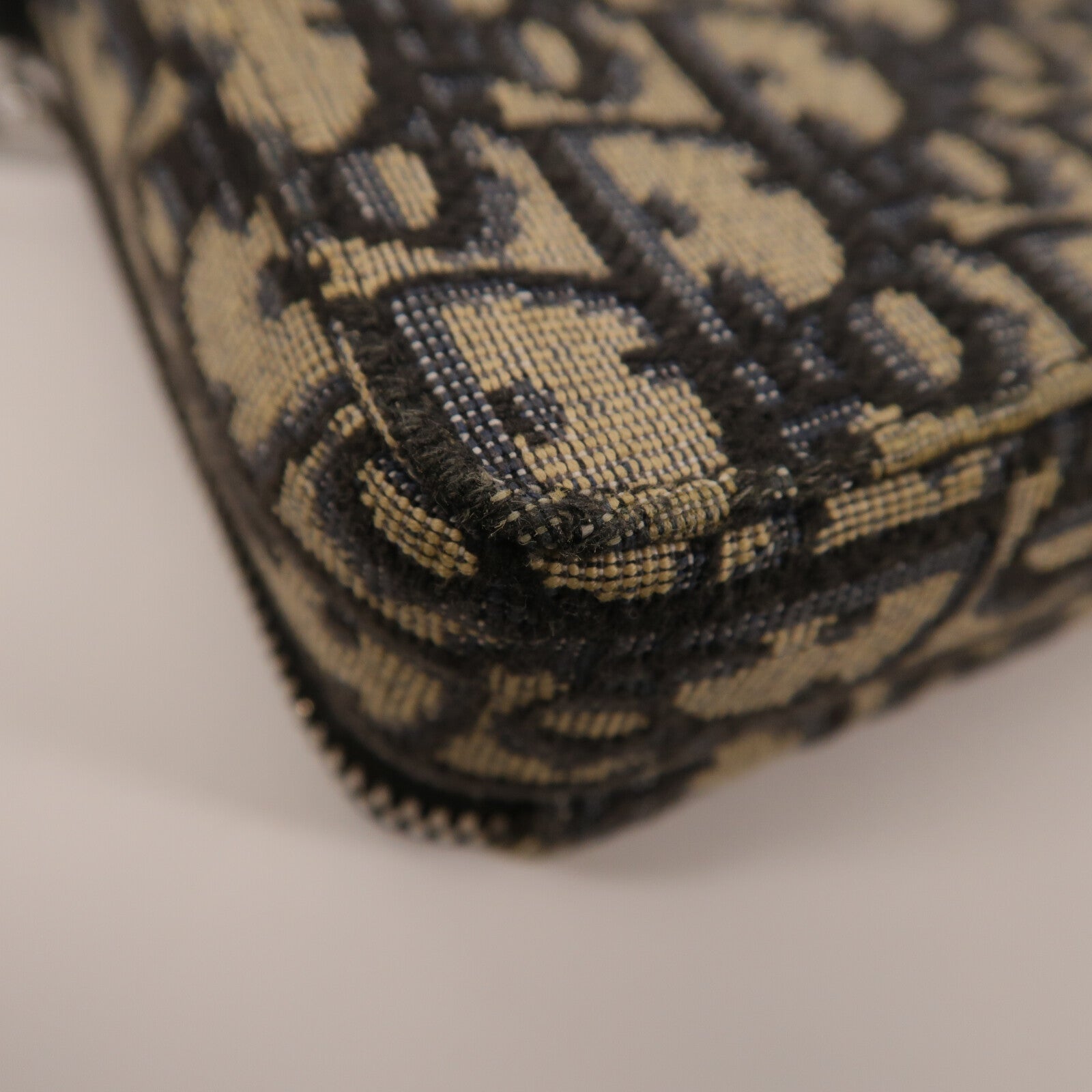 Dior 帆布Zipper Pouch With Strap肩背袋