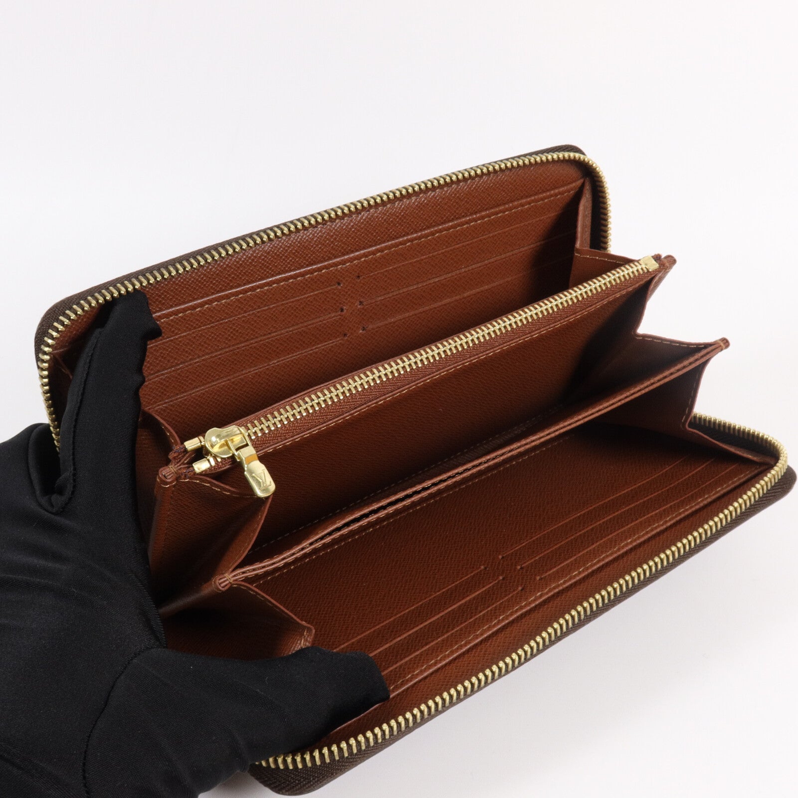 LOUIS VUITTON Monogram Zippy Wallet長錢包