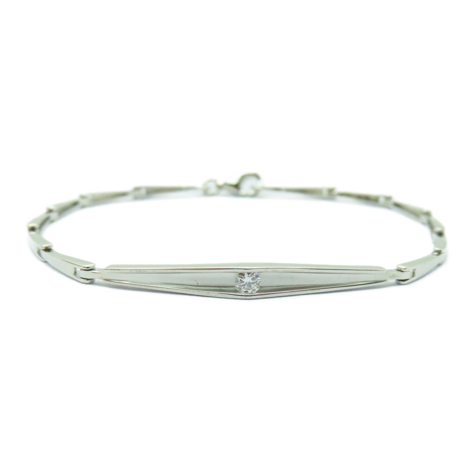 JEWELRY 【激減優惠】18K白金Bracelet 0.07ct鑽石手鏈