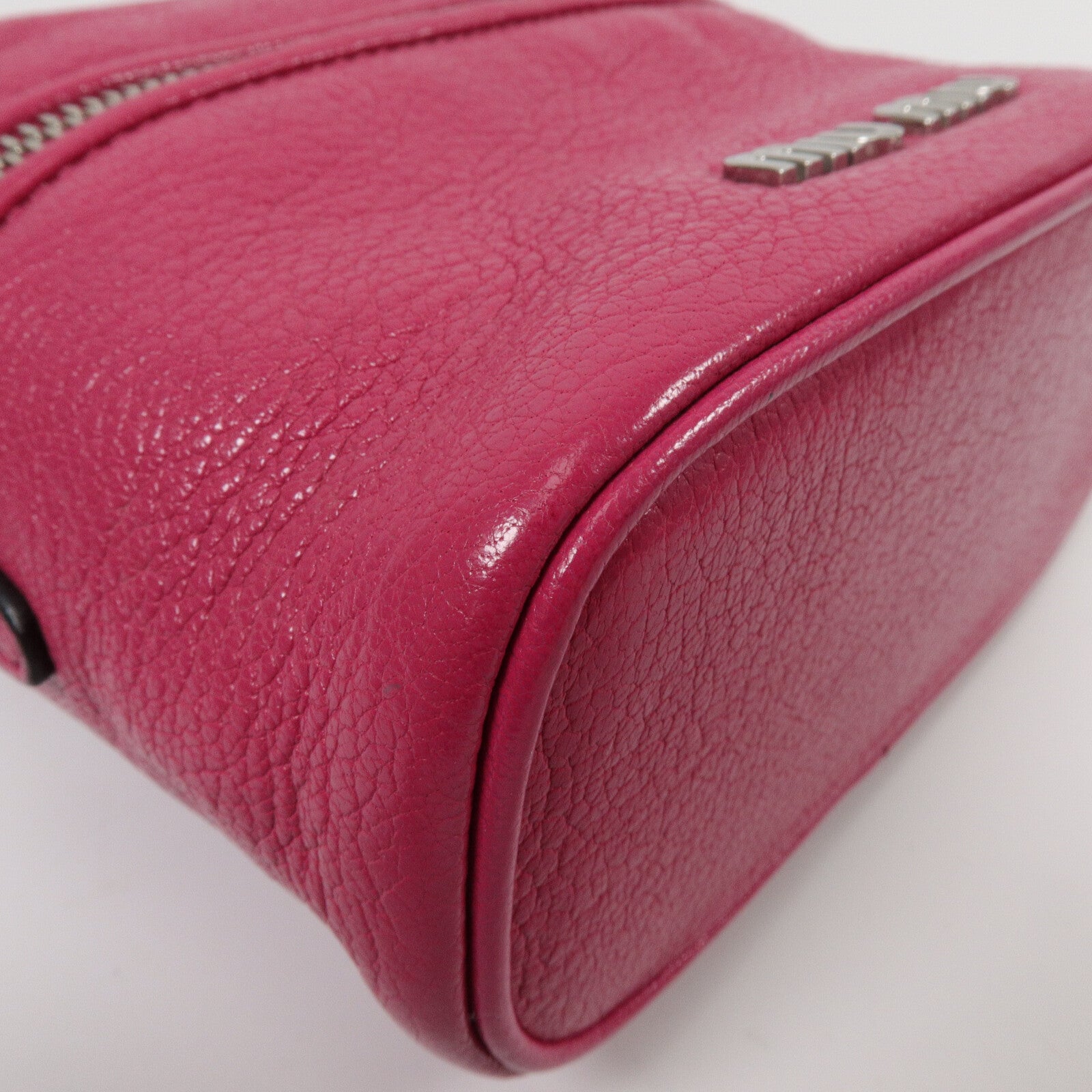 Miu Miu 牛皮皮革Madras手挽肩背兩用袋