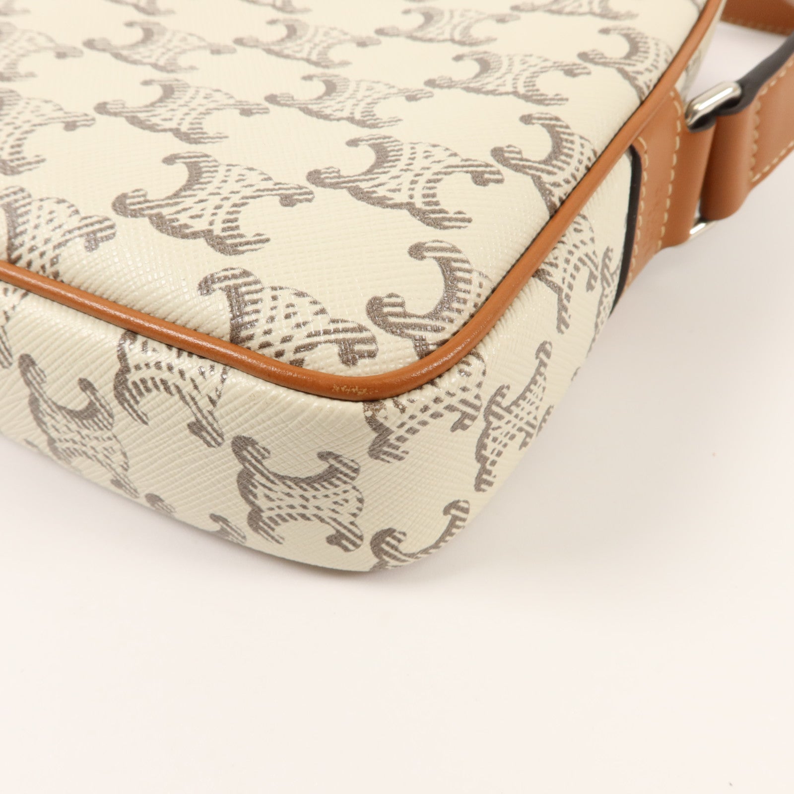 CELINE 塗層帆布Messenger Bag肩背袋