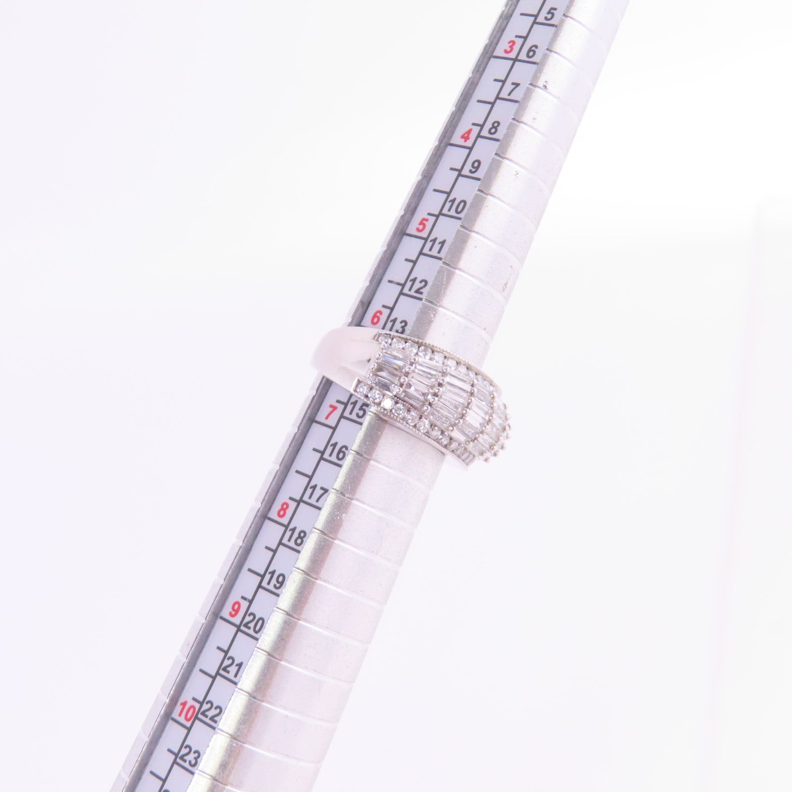 JEWELRY 【激減優惠】18K白金/鑽石Diamond Ring戒指US#6.5