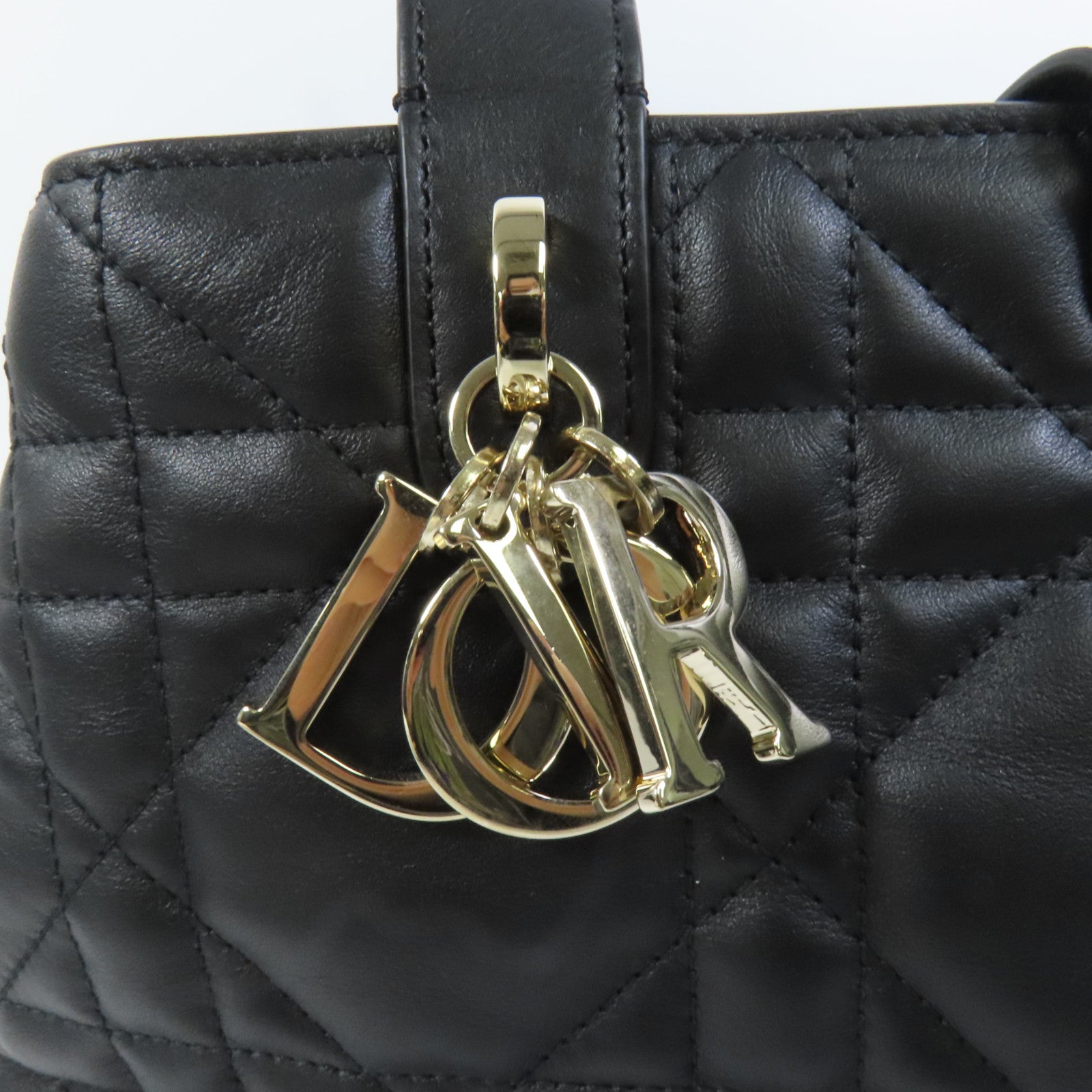 Dior 牛皮皮革Toujours Medium金扣肩背袋