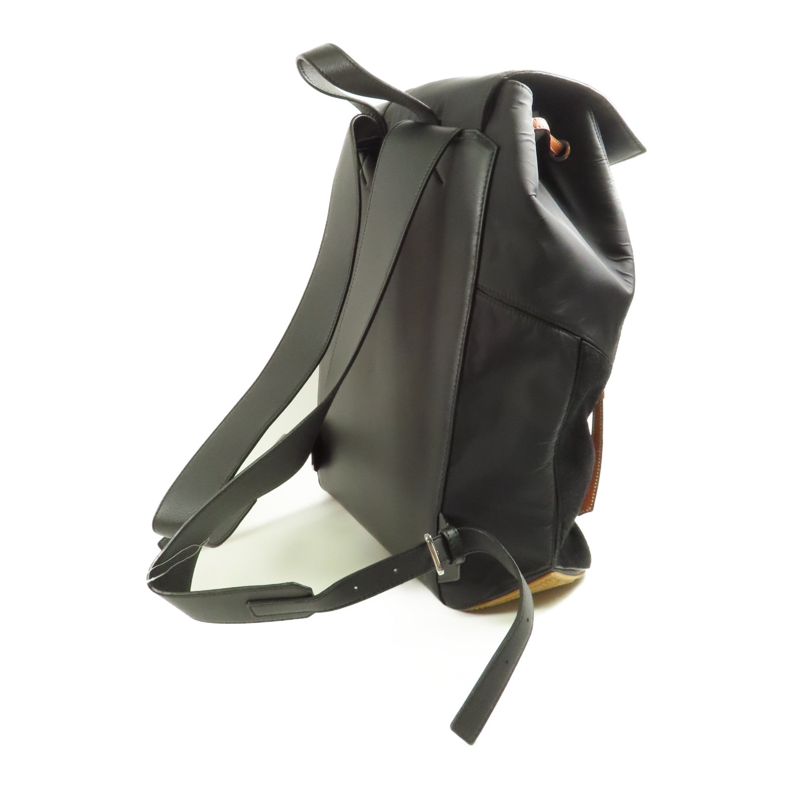 LOEWE 【激減優惠】皮革/尼龍Puzzle Trainer銀扣背包