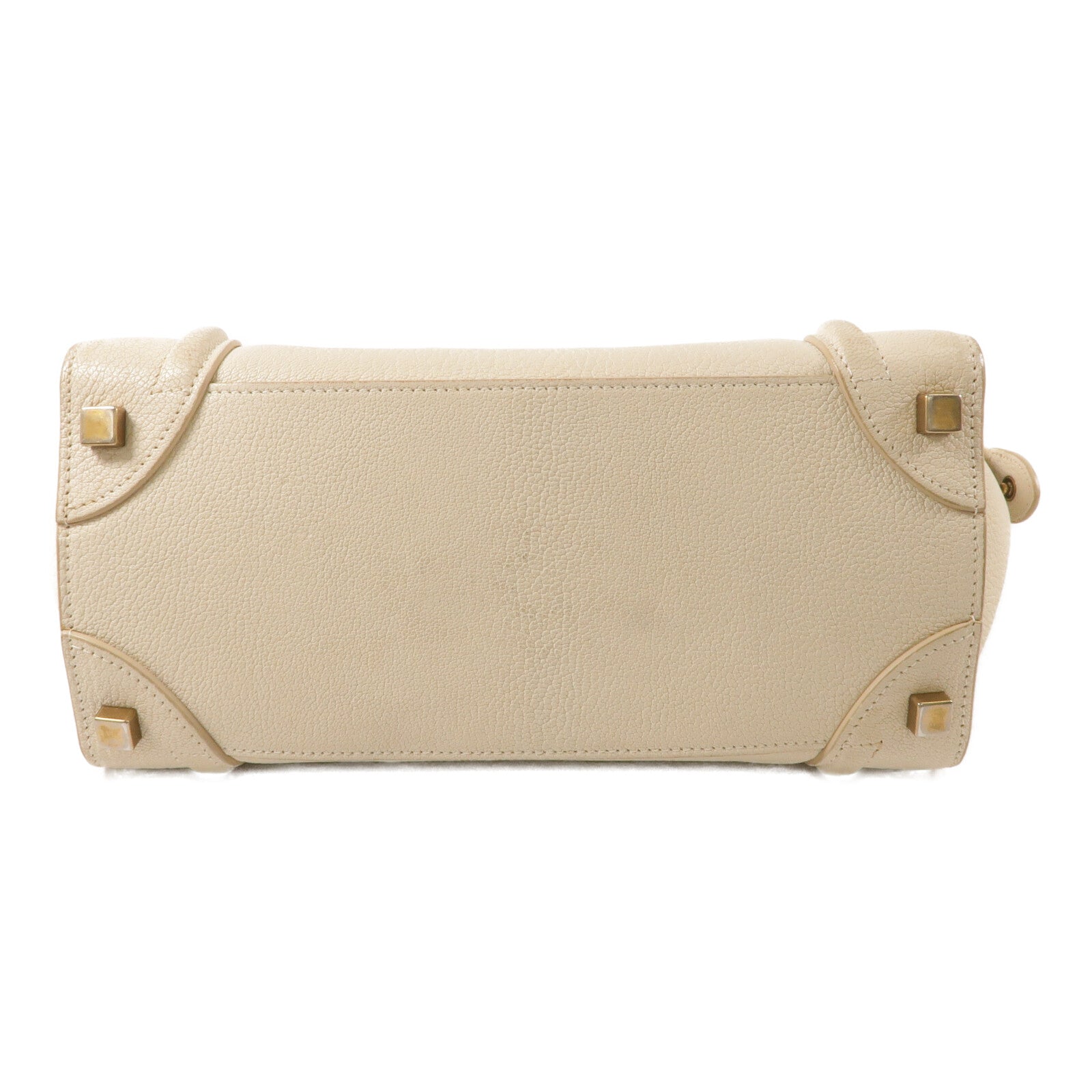 CELINE 牛皮皮革Micro Luggage手挽袋