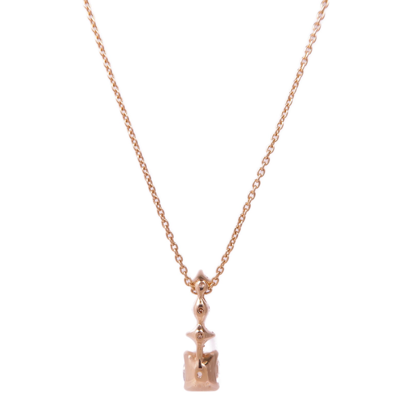 JEWELRY 【激減優惠】18K玫瑰金Diamond Necklace鑽石項鍊