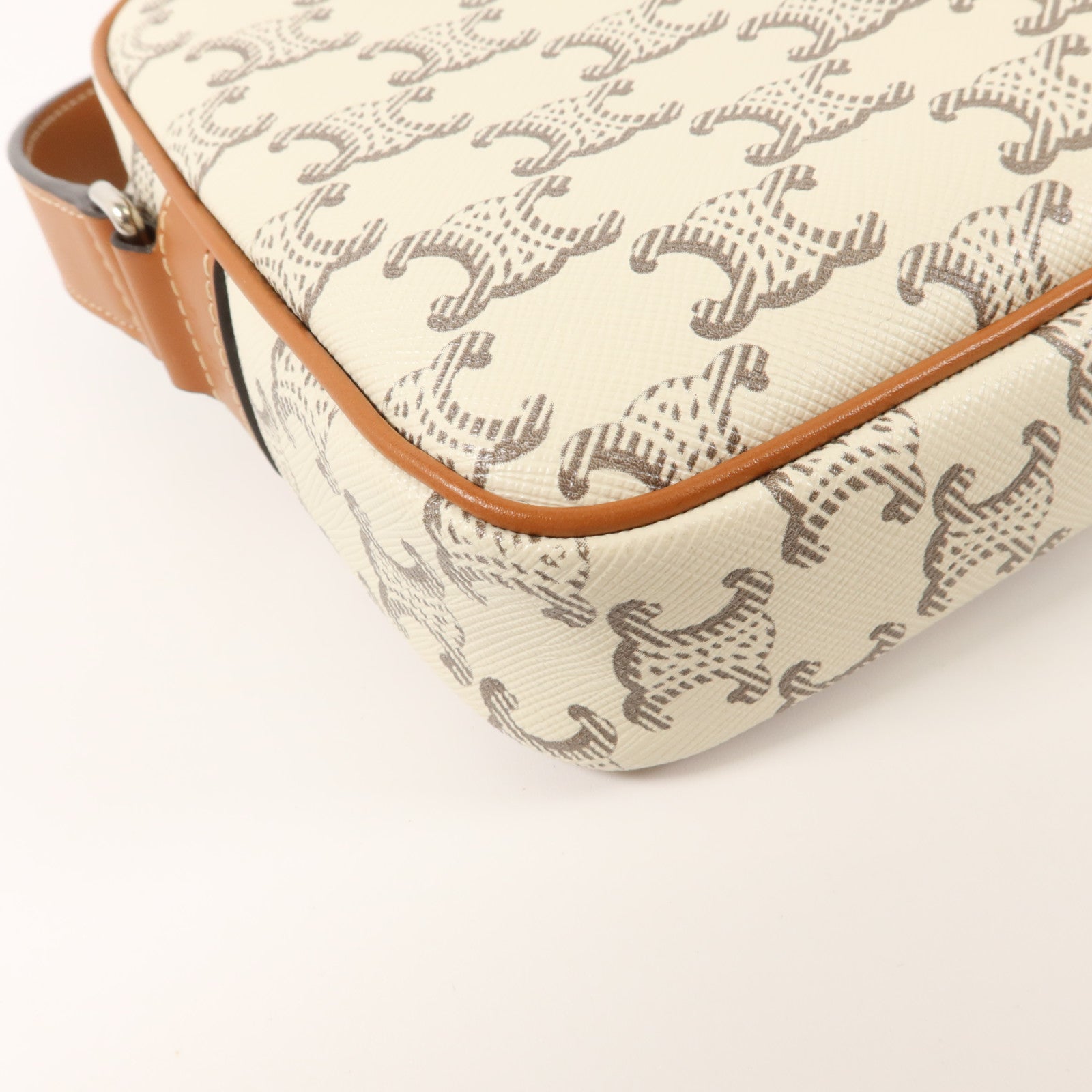 CELINE 塗層帆布Messenger Bag肩背袋