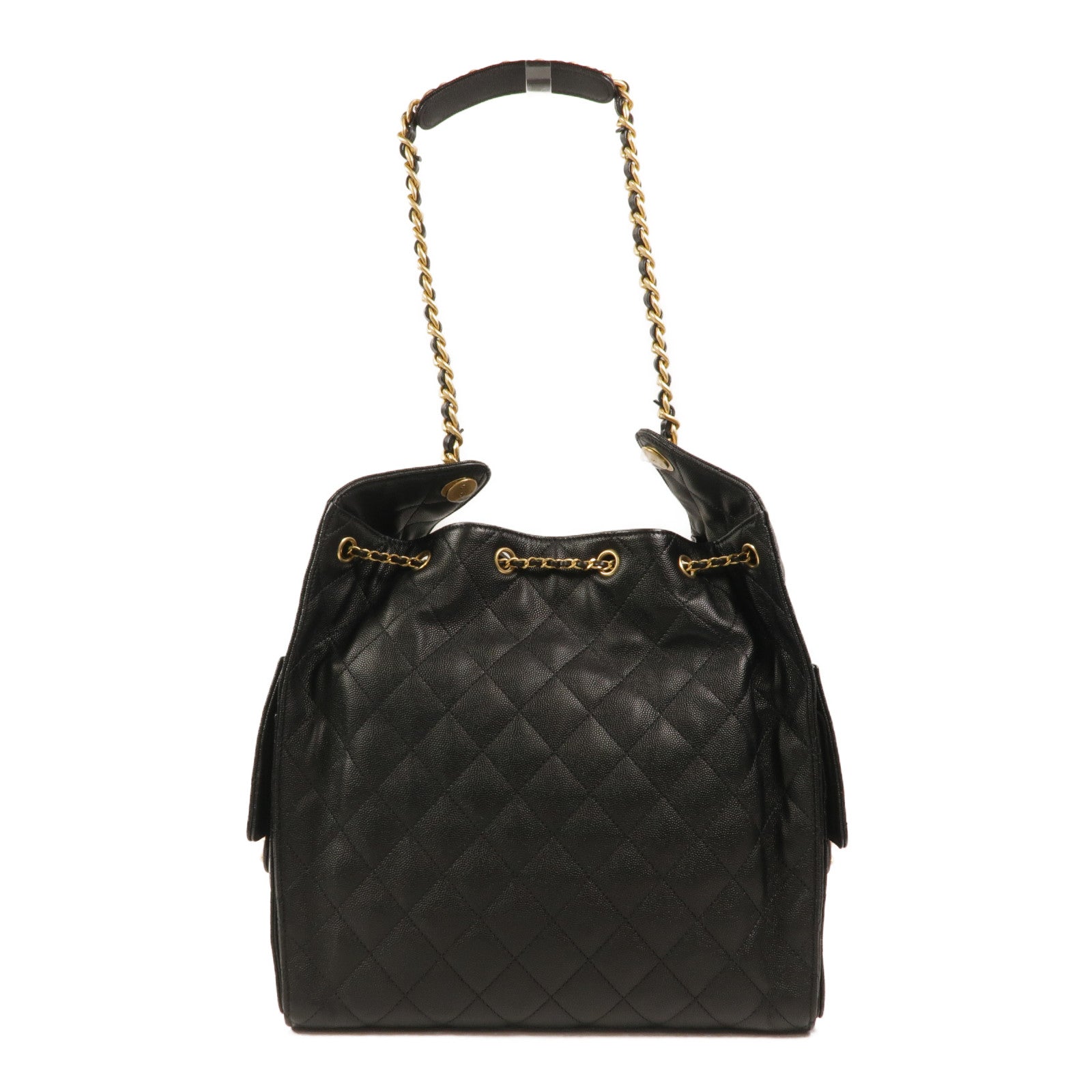 CHANEL 牛皮皮革Chanel 25 Medium鏈帶肩背袋