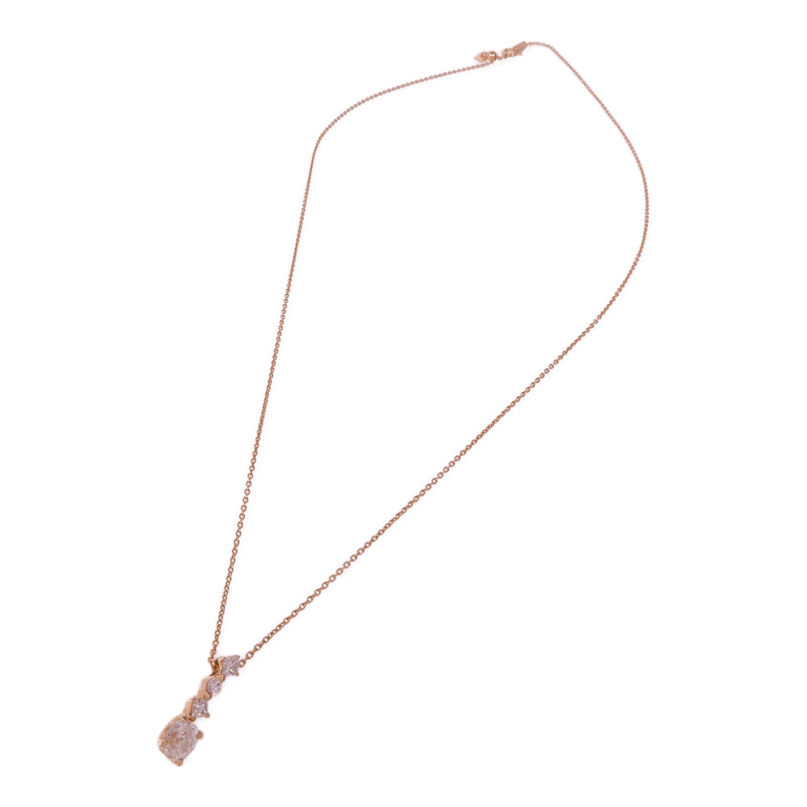 JEWELRY 【激減優惠】18K玫瑰金Diamond Necklace鑽石項鍊