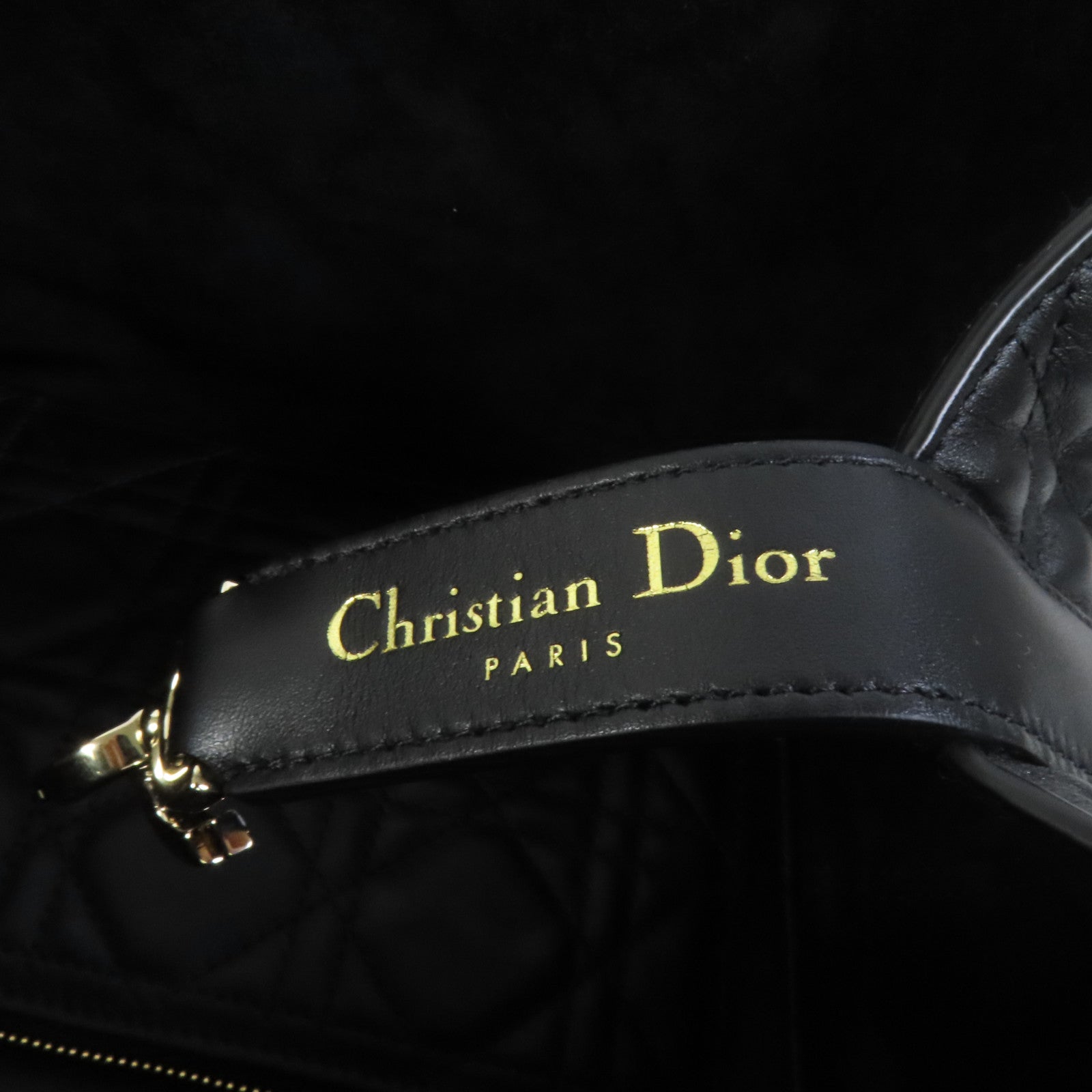 Dior 牛皮皮革Toujours Medium金扣肩背袋