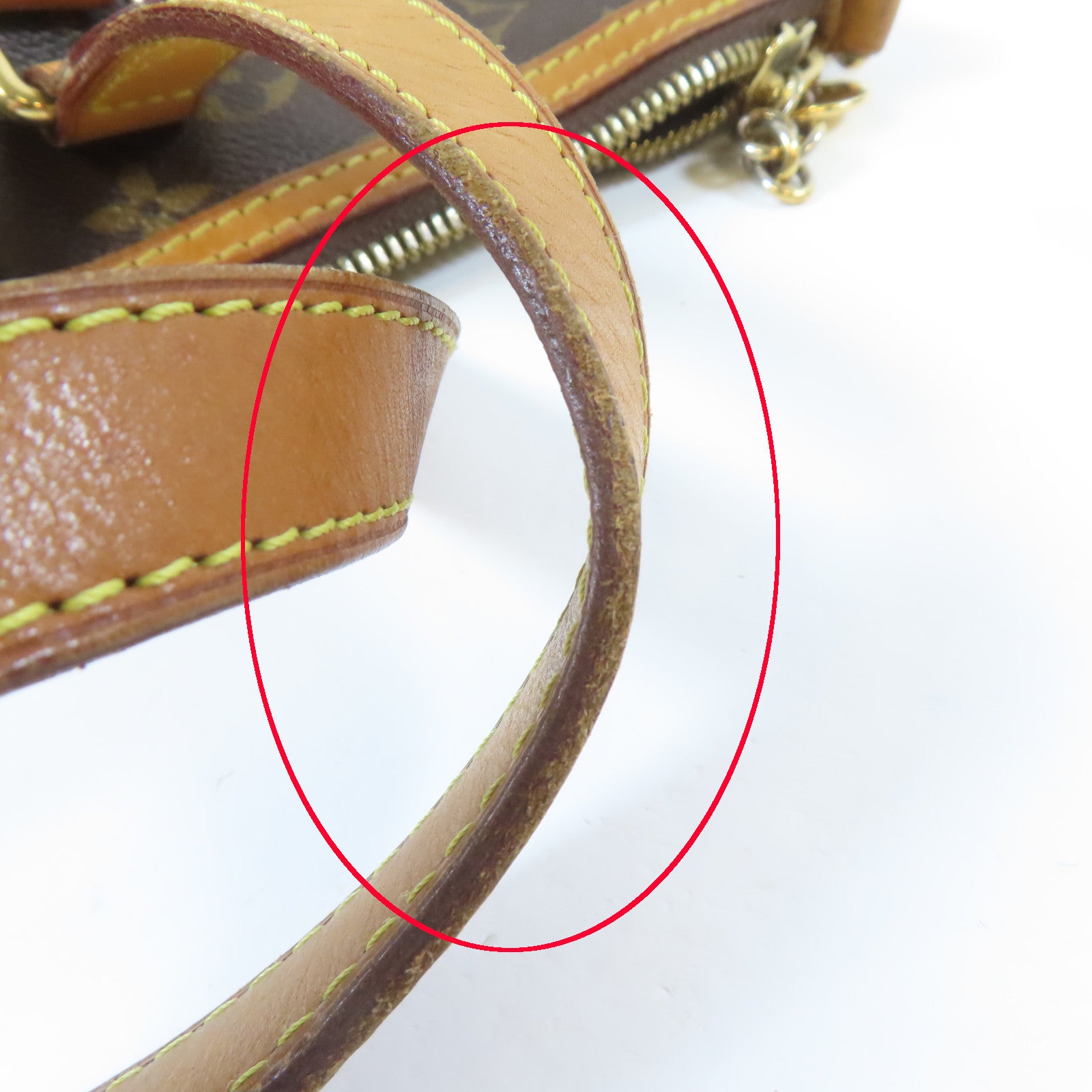 LOUIS VUITTON Monogram Palermo PM金扣手挽肩背兩用袋啡色