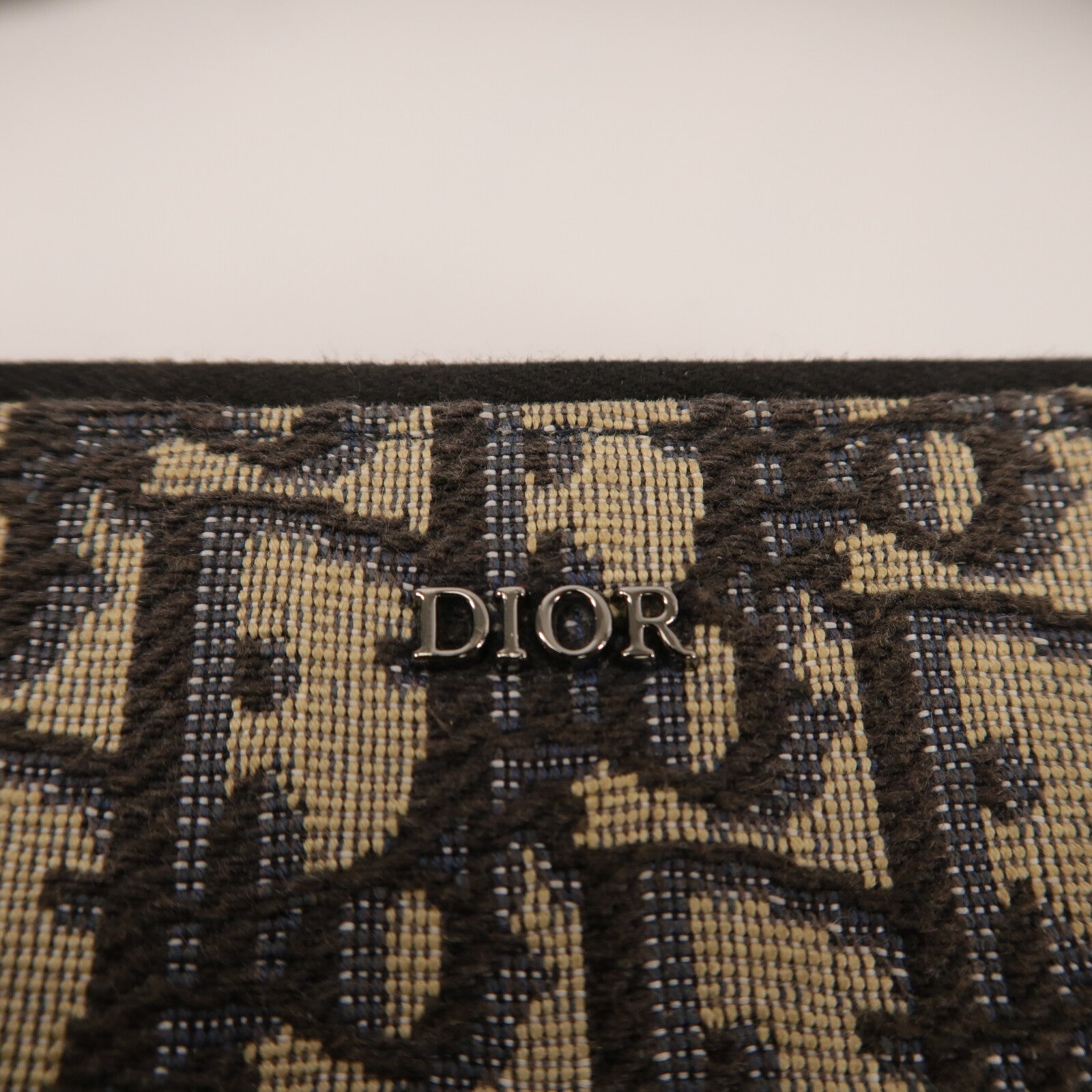 Dior 帆布Zipper Pouch With Strap肩背袋