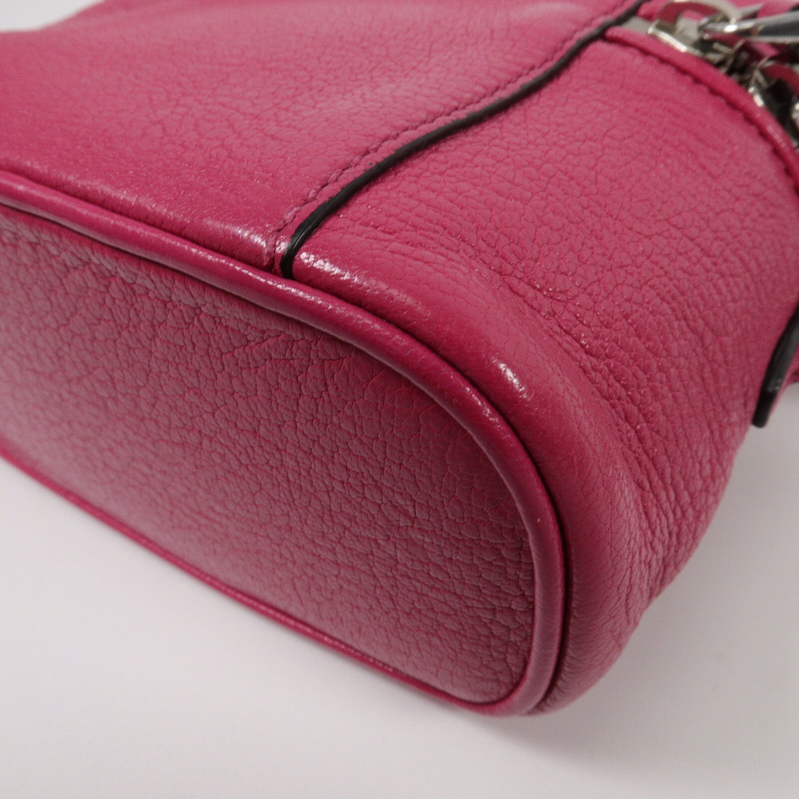 Miu Miu 牛皮皮革Madras手挽肩背兩用袋