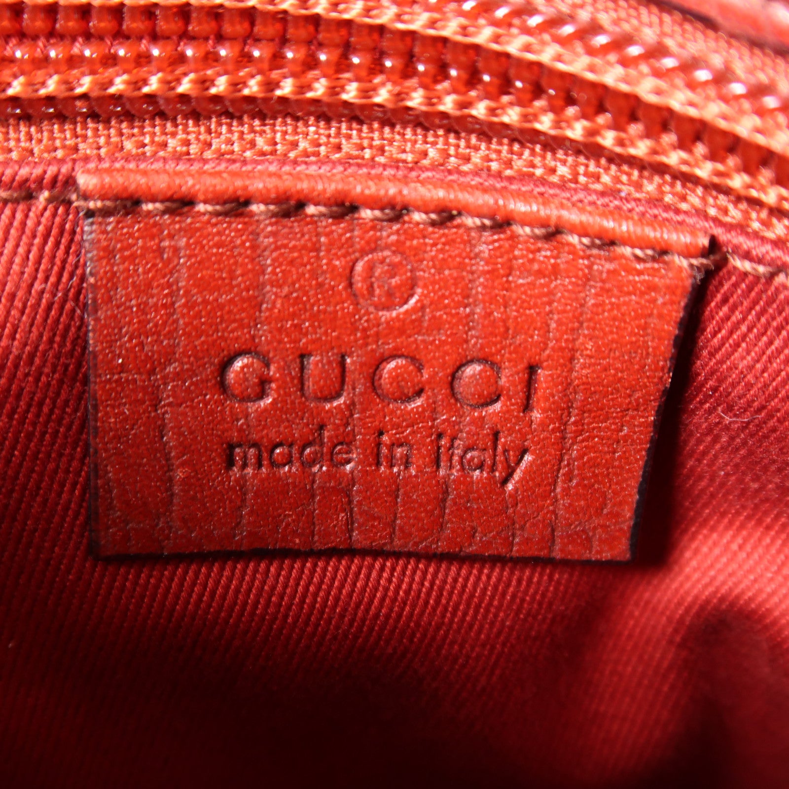 GUCCI 塗層帆布Hand Bag銀扣手挽袋