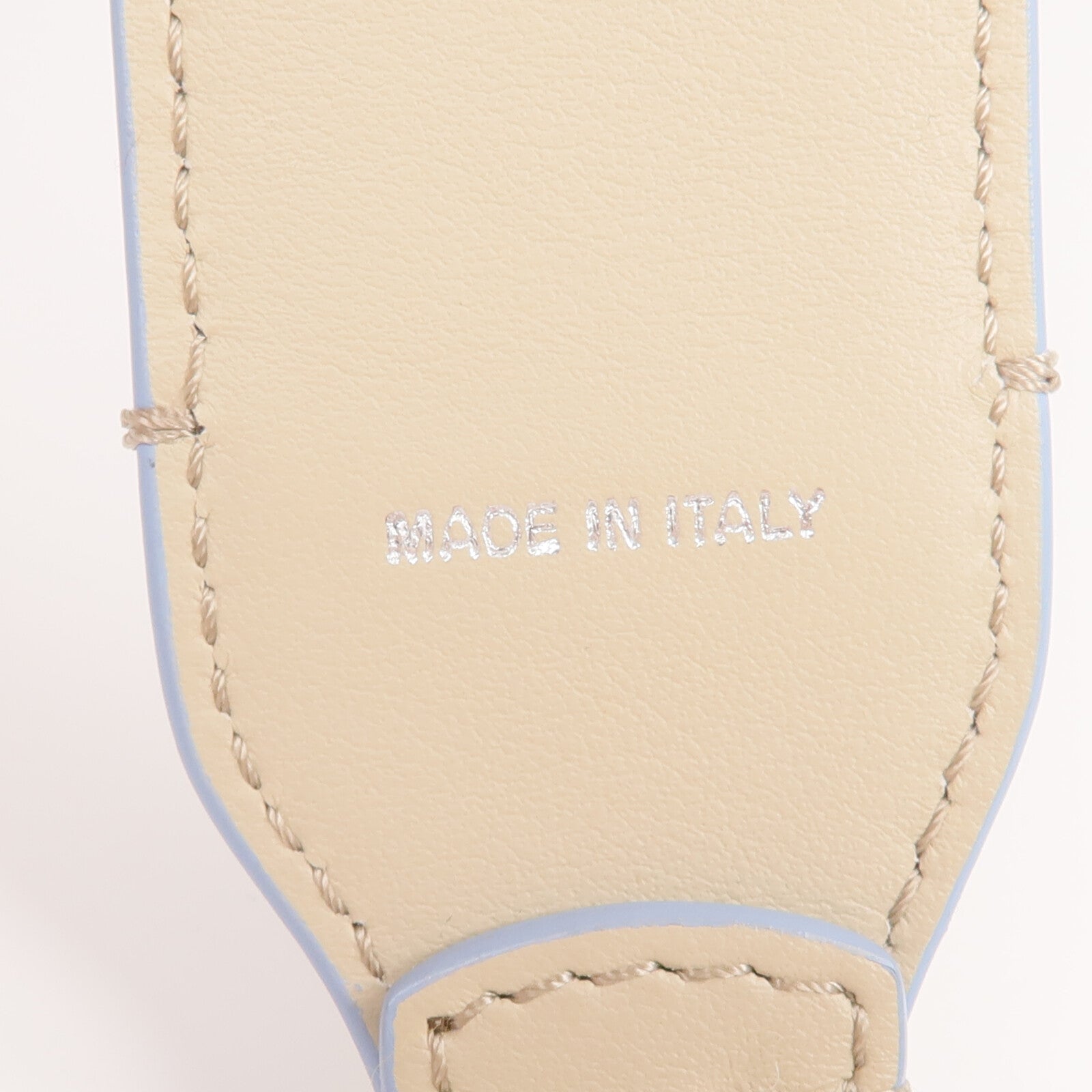 FENDI 【激減優惠】牛皮皮革Shoulder Strap銀扣肩帶