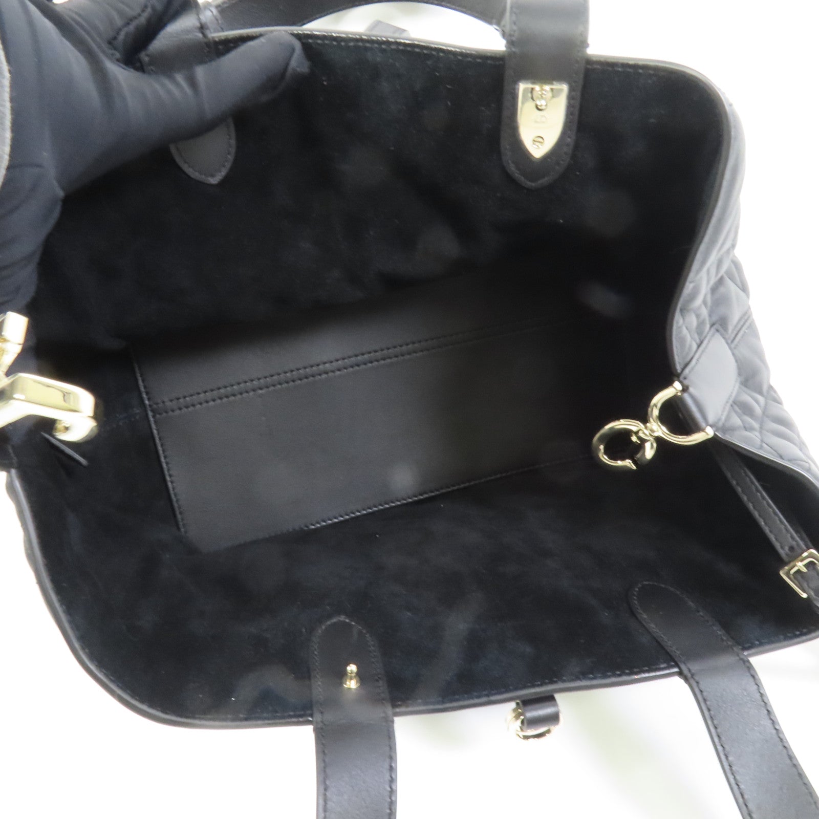 Dior 牛皮皮革Toujours Medium金扣肩背袋