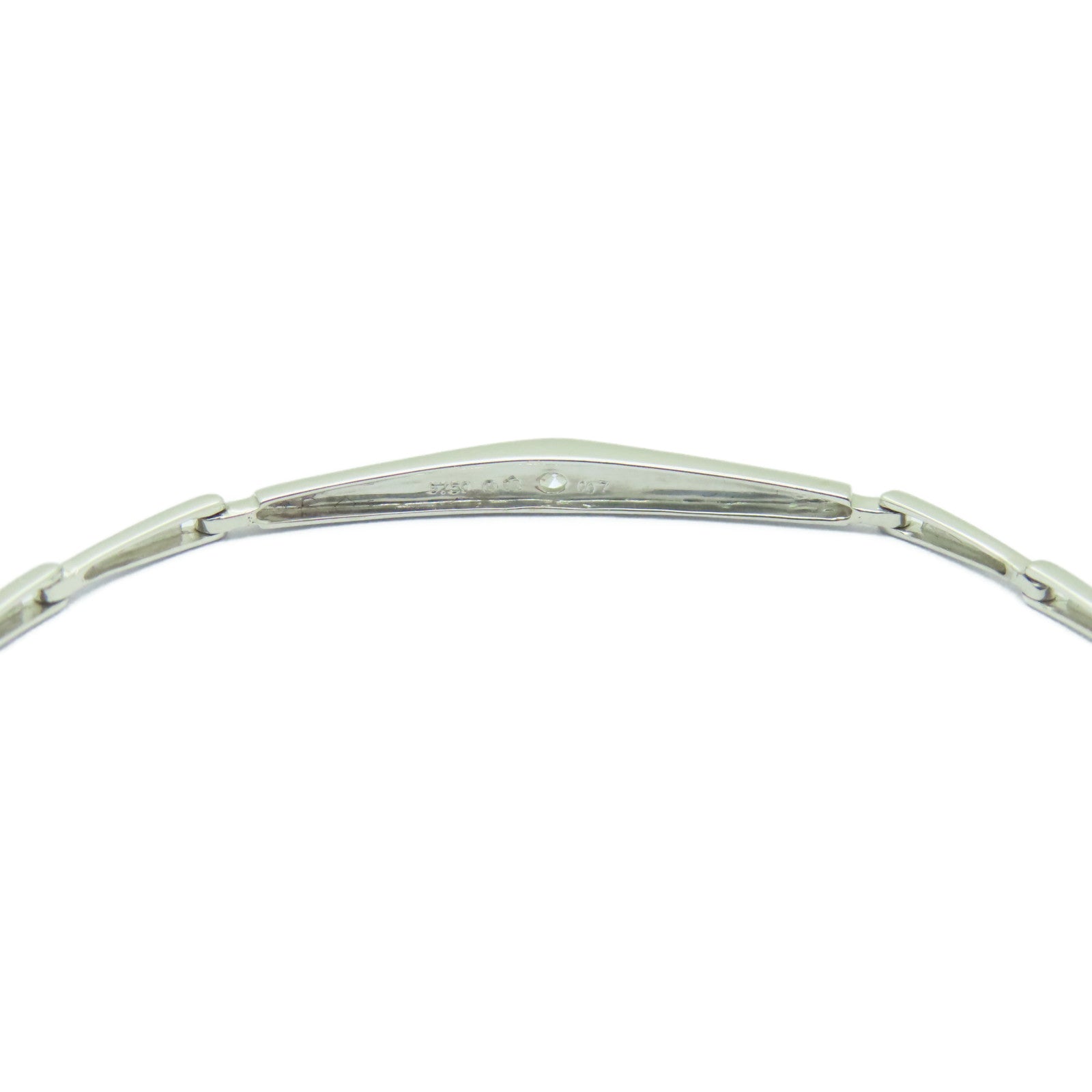 JEWELRY 【激減優惠】18K白金Bracelet 0.07ct鑽石手鏈