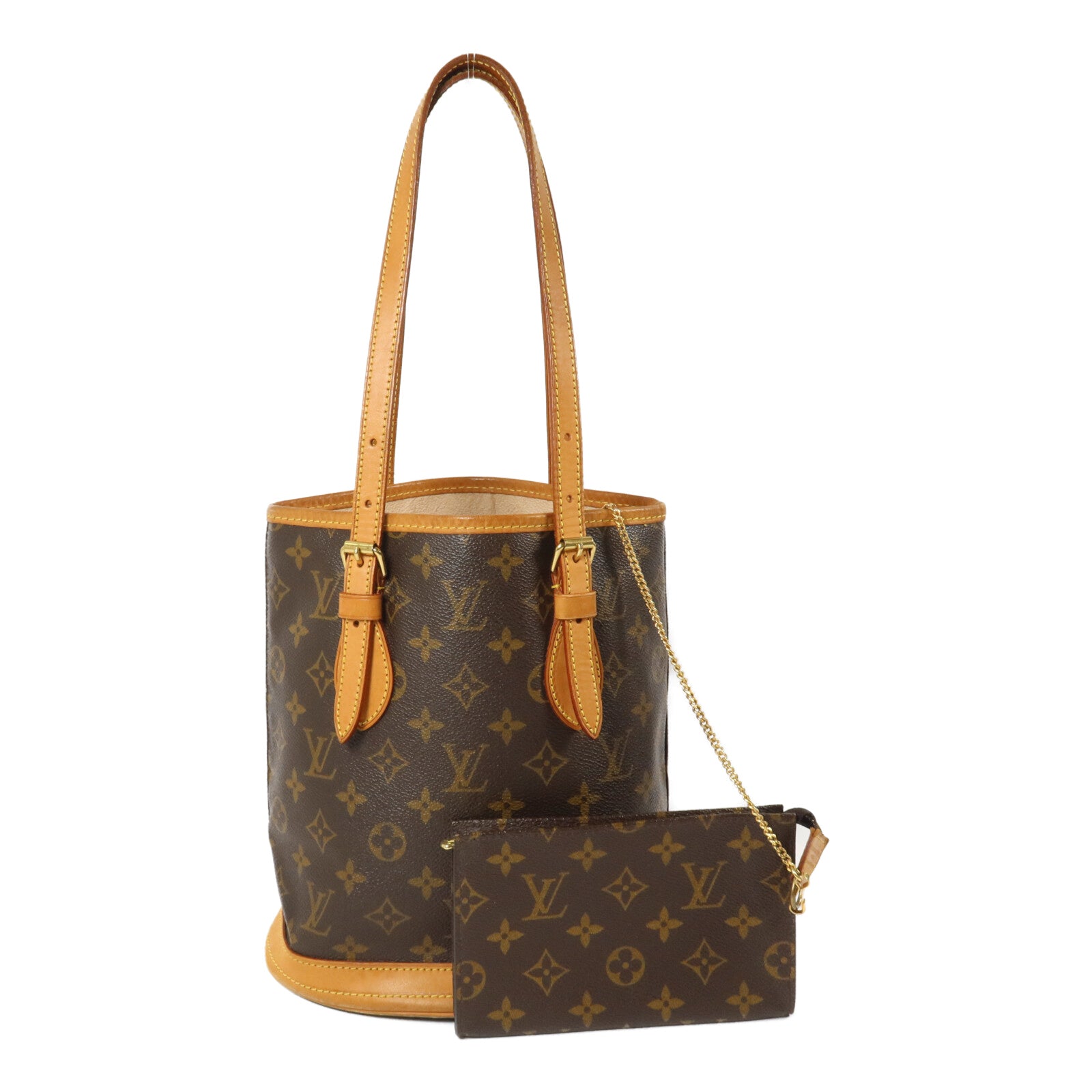 LOUIS VUITTON Monogram Bucket PM手挽袋