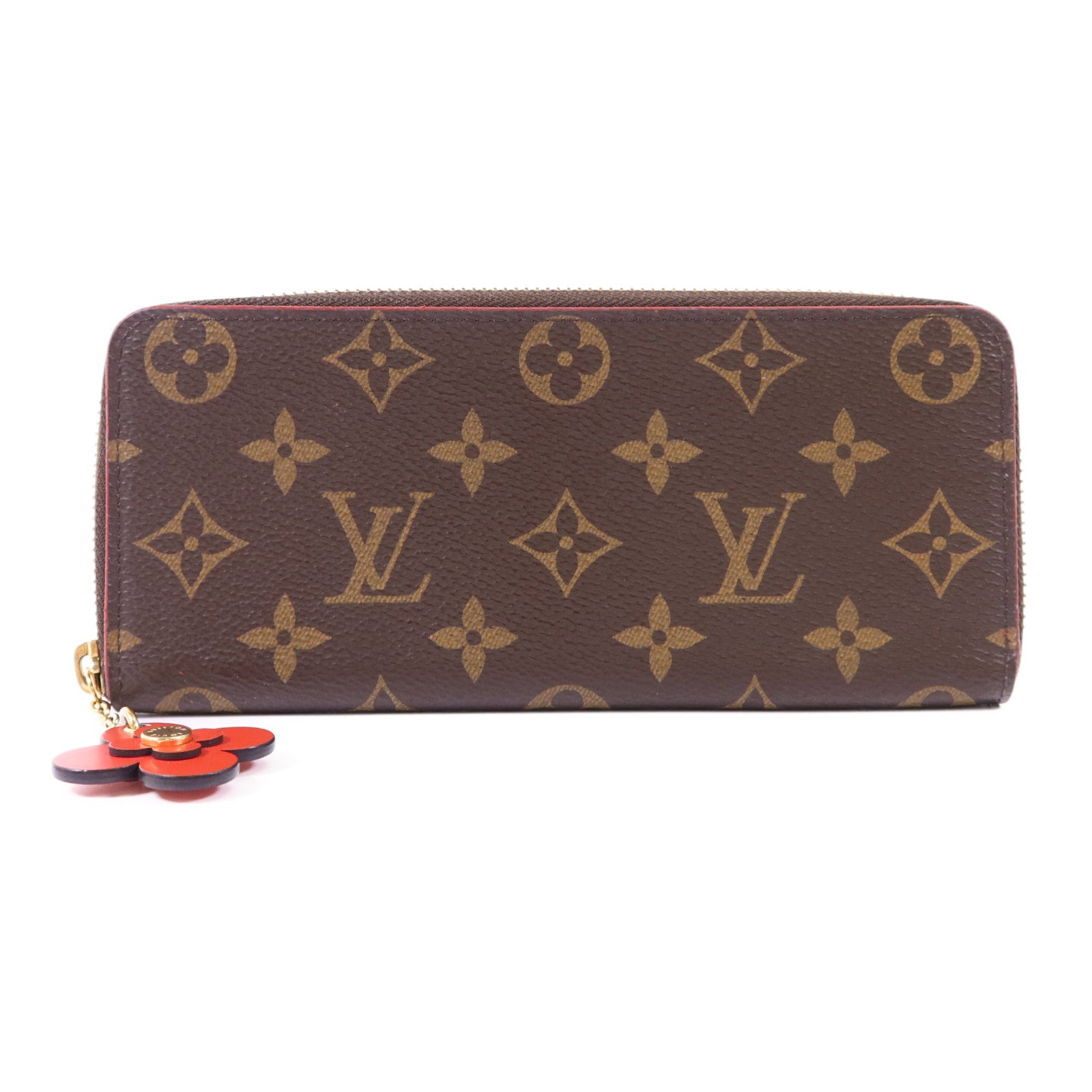 LOUIS VUITTON Monogram Zipper Long Wallet金扣長錢包