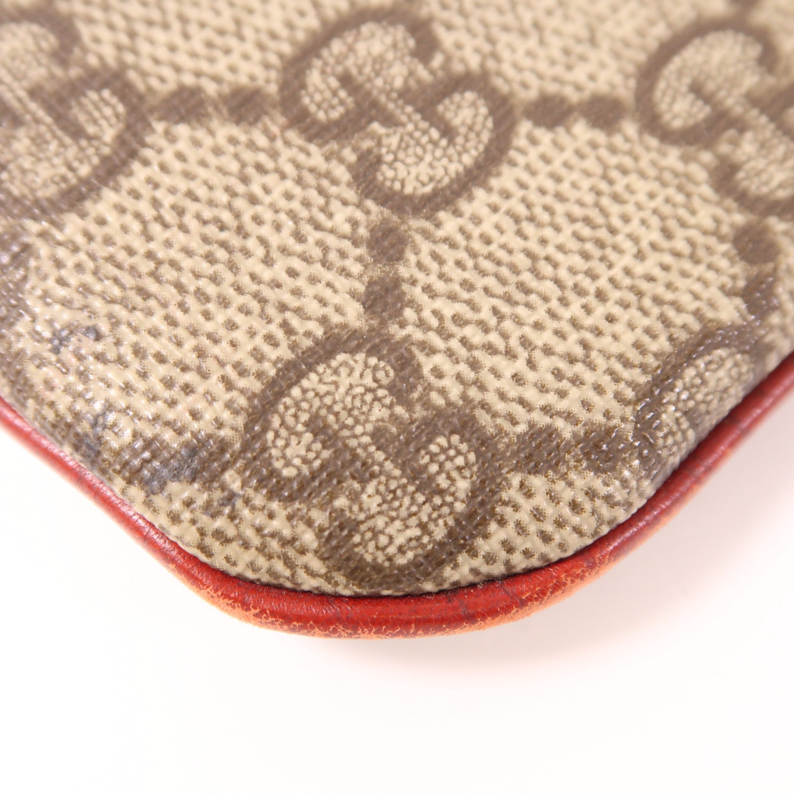 GUCCI 塗層帆布Hand Bag銀扣手挽袋