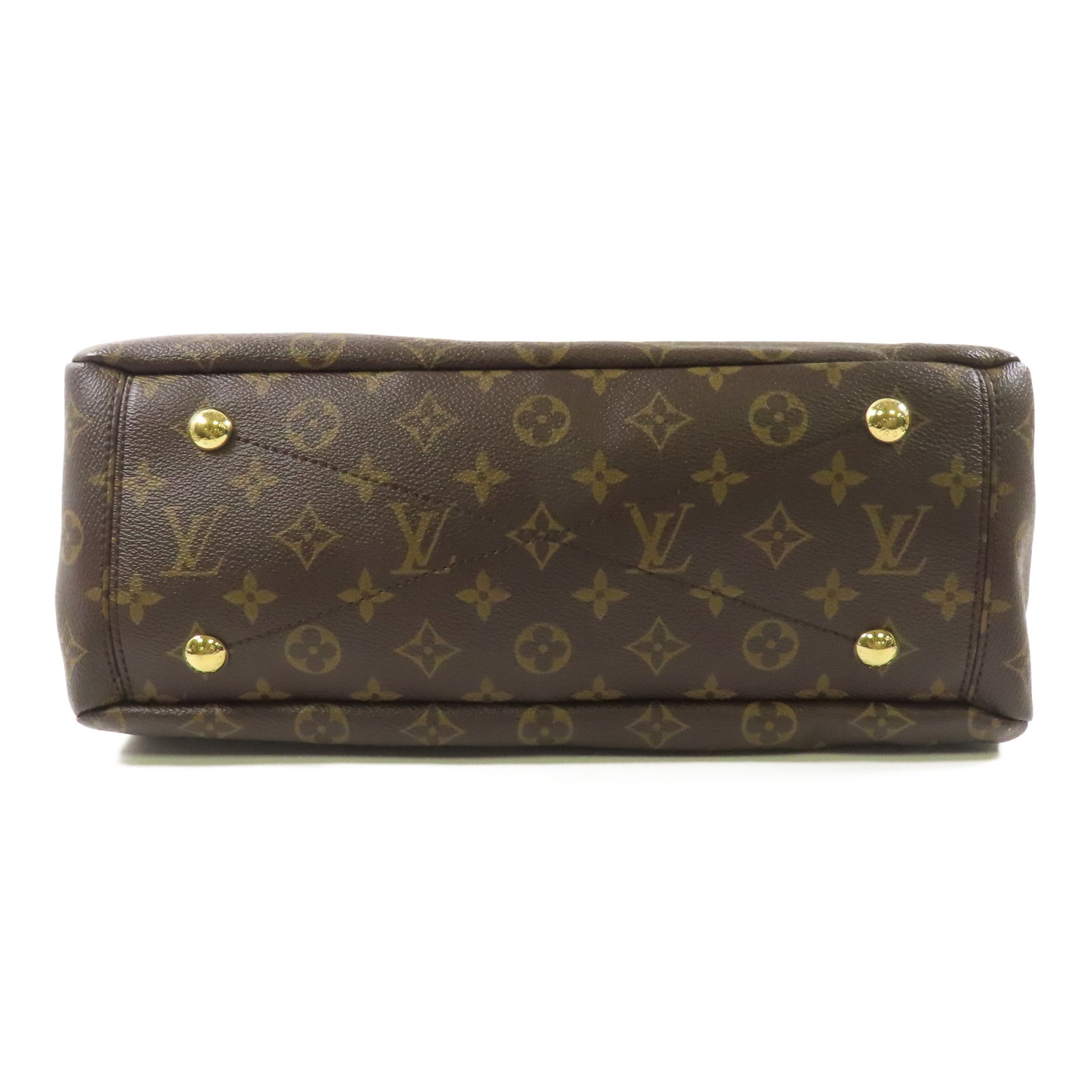 LOUIS VUITTON Monogram Pallas MM金扣手挽肩背兩用袋