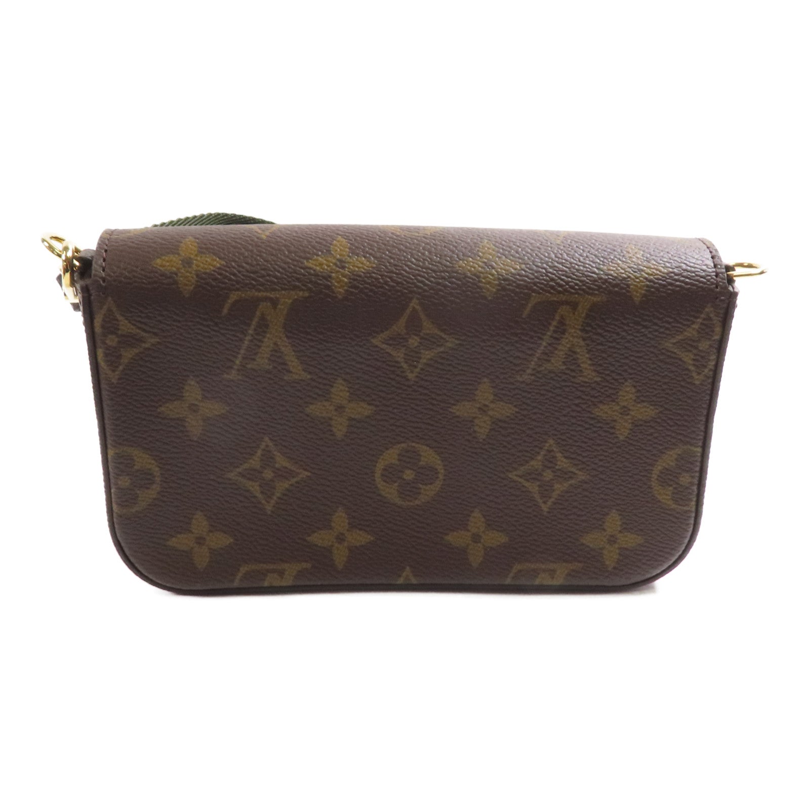 LOUIS VUITTON Monogram Felicie Strap & Go金扣肩背袋