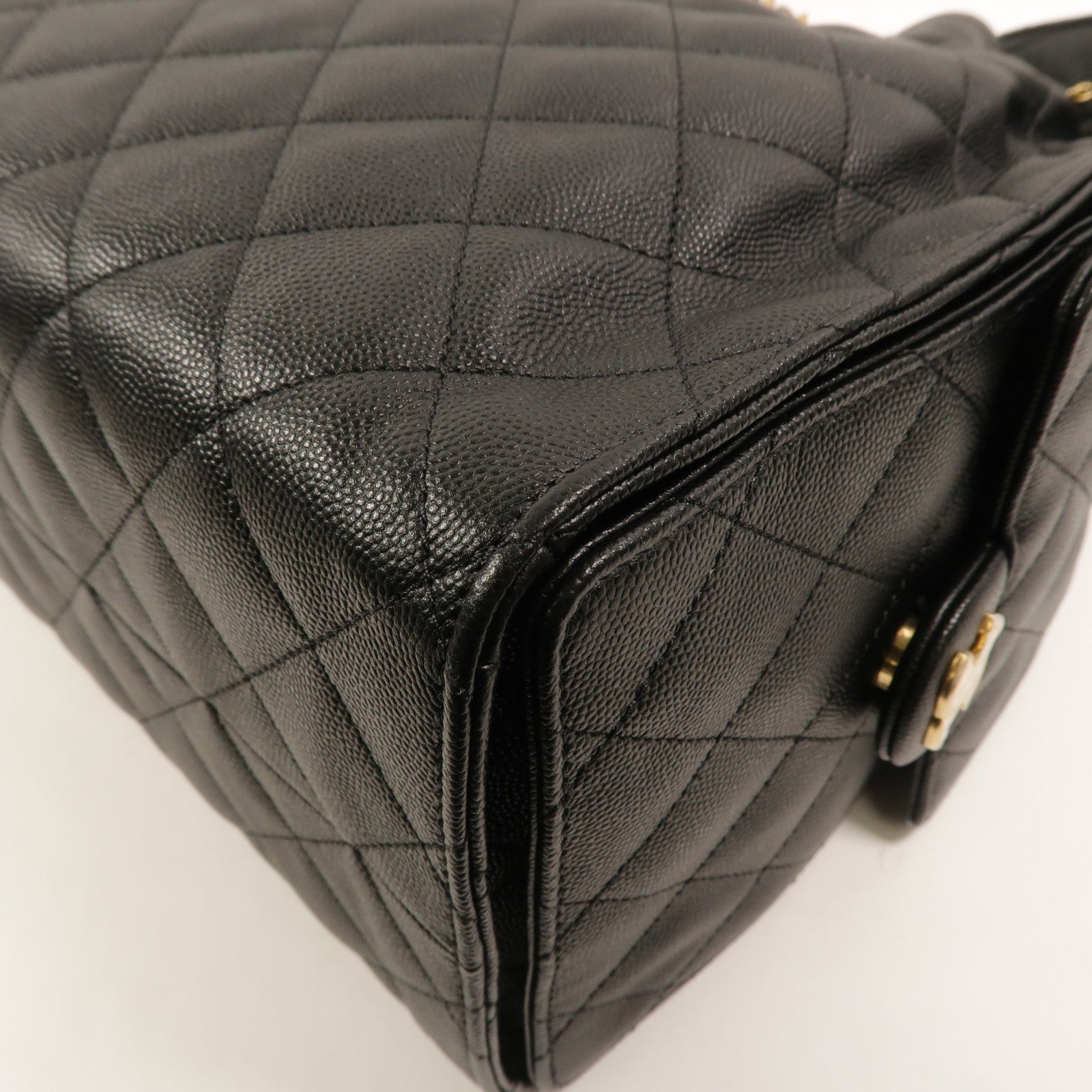 CHANEL 牛皮皮革Chanel 25 Medium鏈帶肩背袋