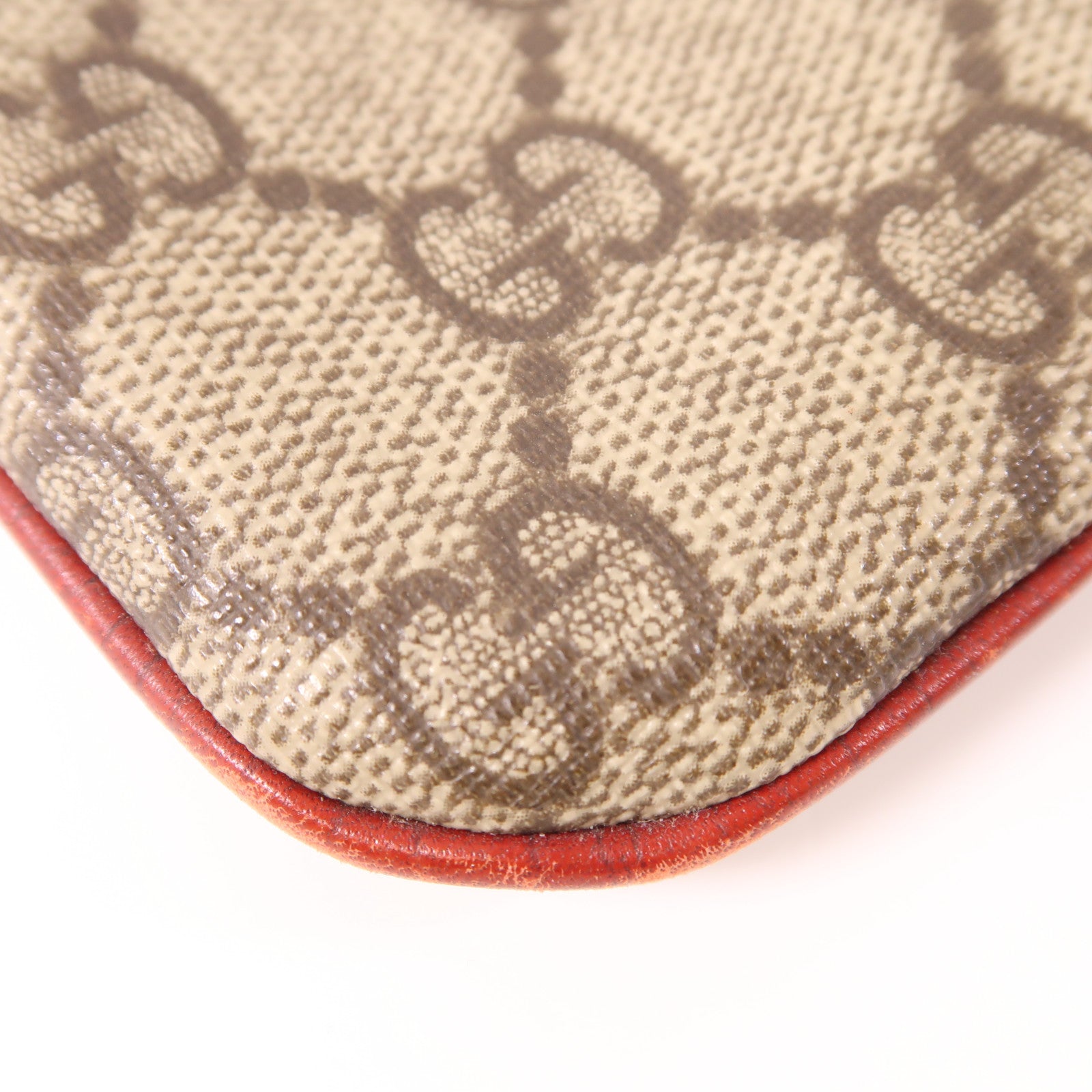 GUCCI 塗層帆布Hand Bag銀扣手挽袋