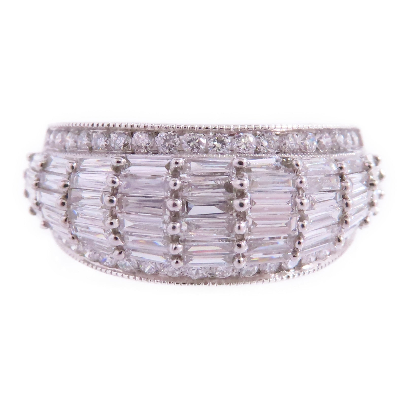 JEWELRY 【激減優惠】18K白金/鑽石Diamond Ring戒指US#6.5