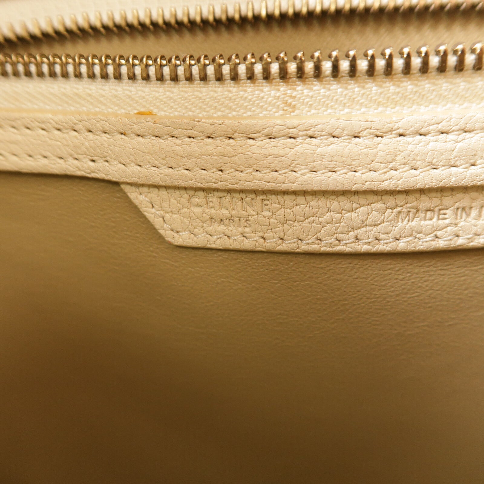 CELINE 牛皮皮革Micro Luggage手挽袋