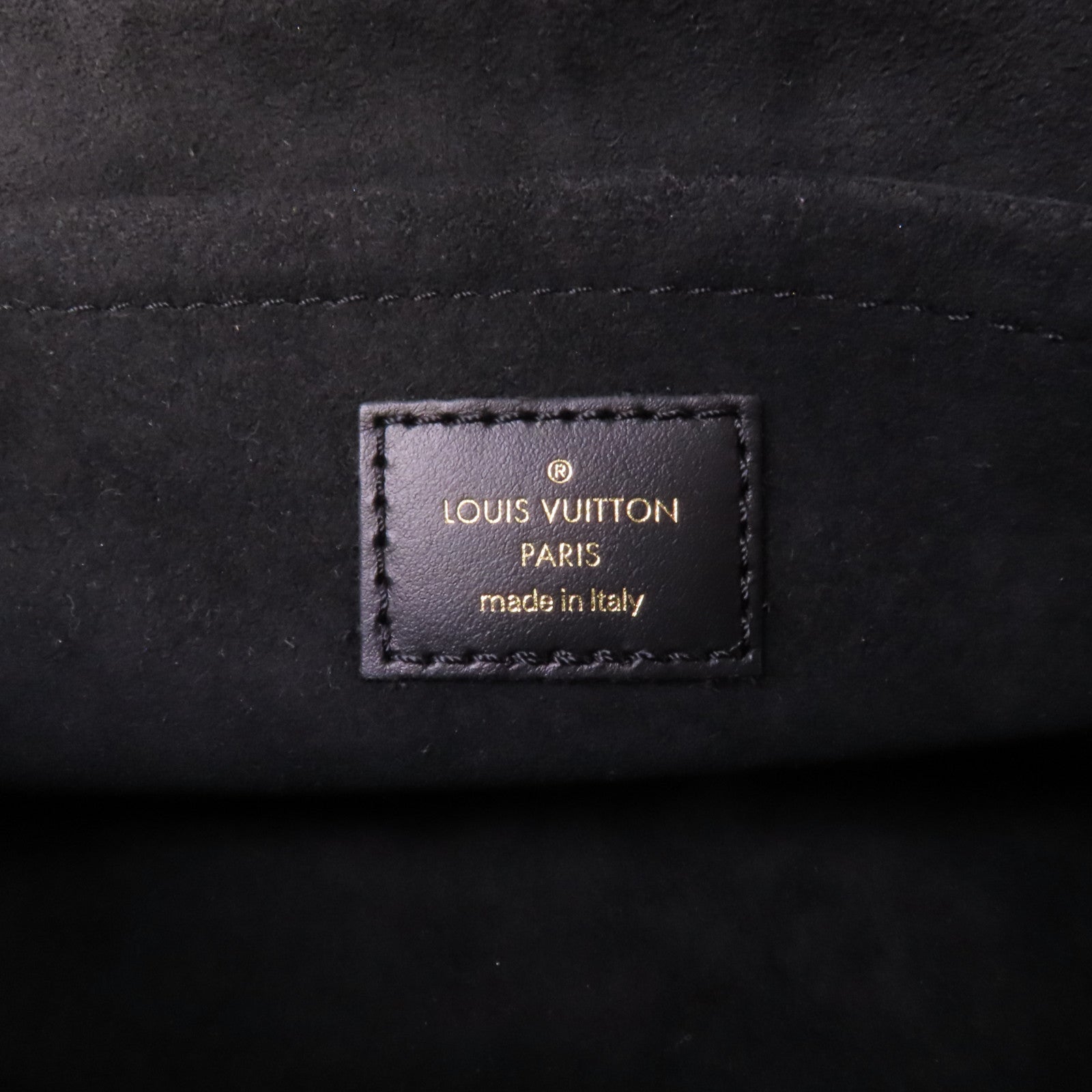 LOUIS VUITTON Monogram Empreinte OnTheGo East West金扣手挽肩背兩用袋