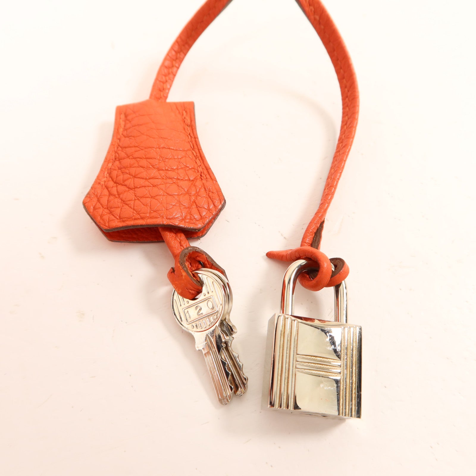 HERMES Clemence皮革Birkin 35銀扣手挽袋