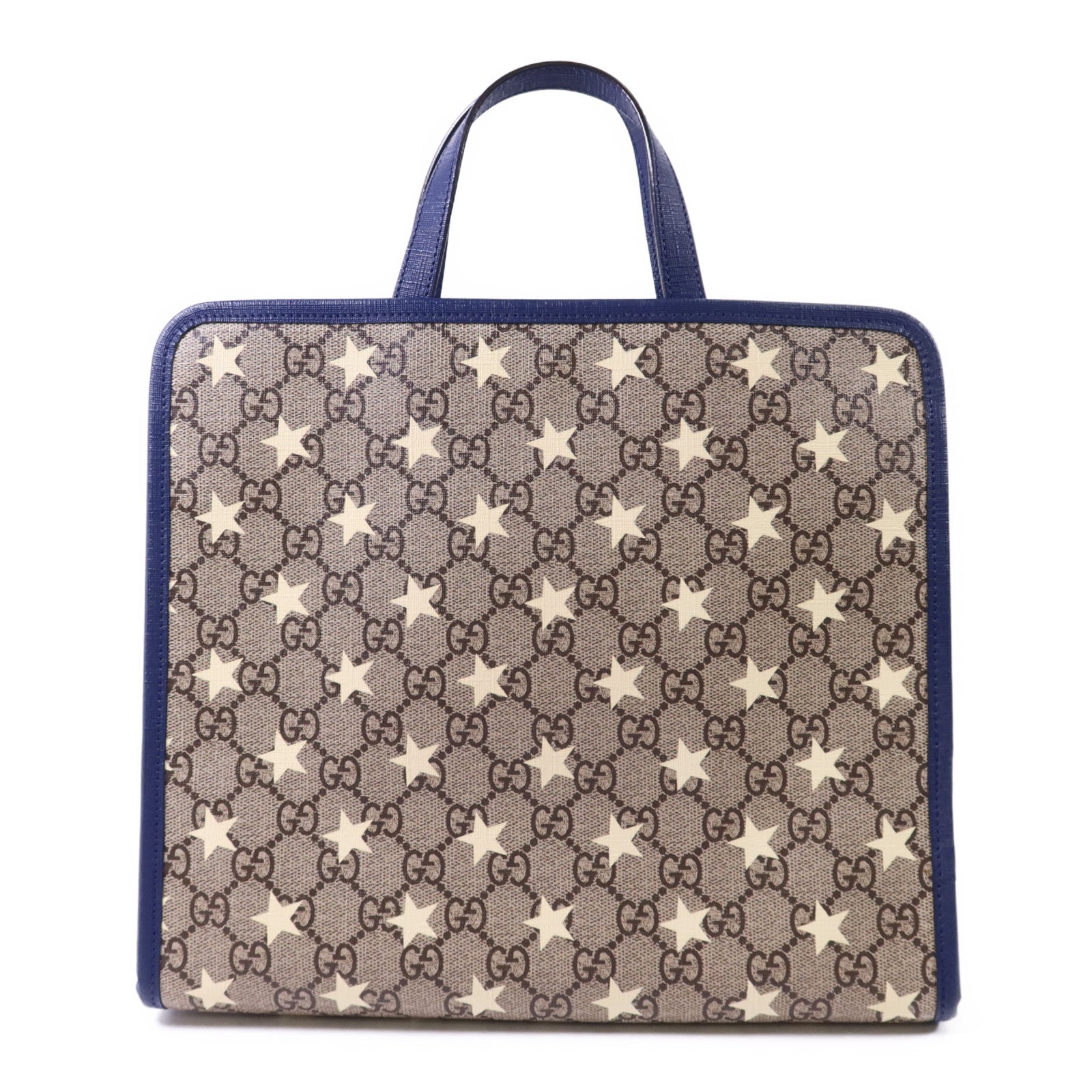 GUCCI 塗層帆布2 Way Shoulder Bag銀扣手挽肩背兩用袋