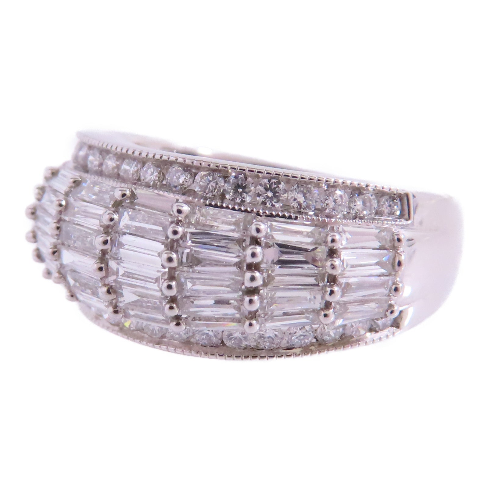 JEWELRY 【激減優惠】18K白金/鑽石Diamond Ring戒指US#6.5