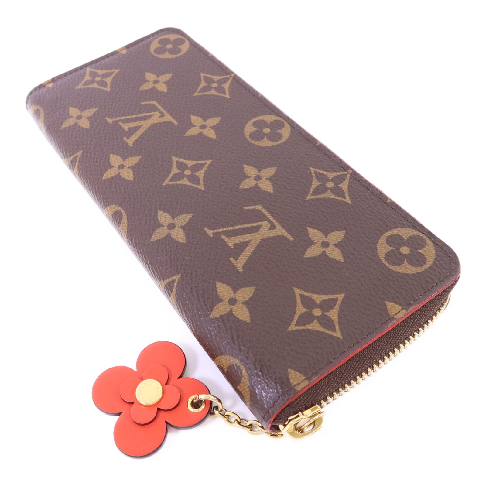 LOUIS VUITTON Monogram Zipper Long Wallet金扣長錢包