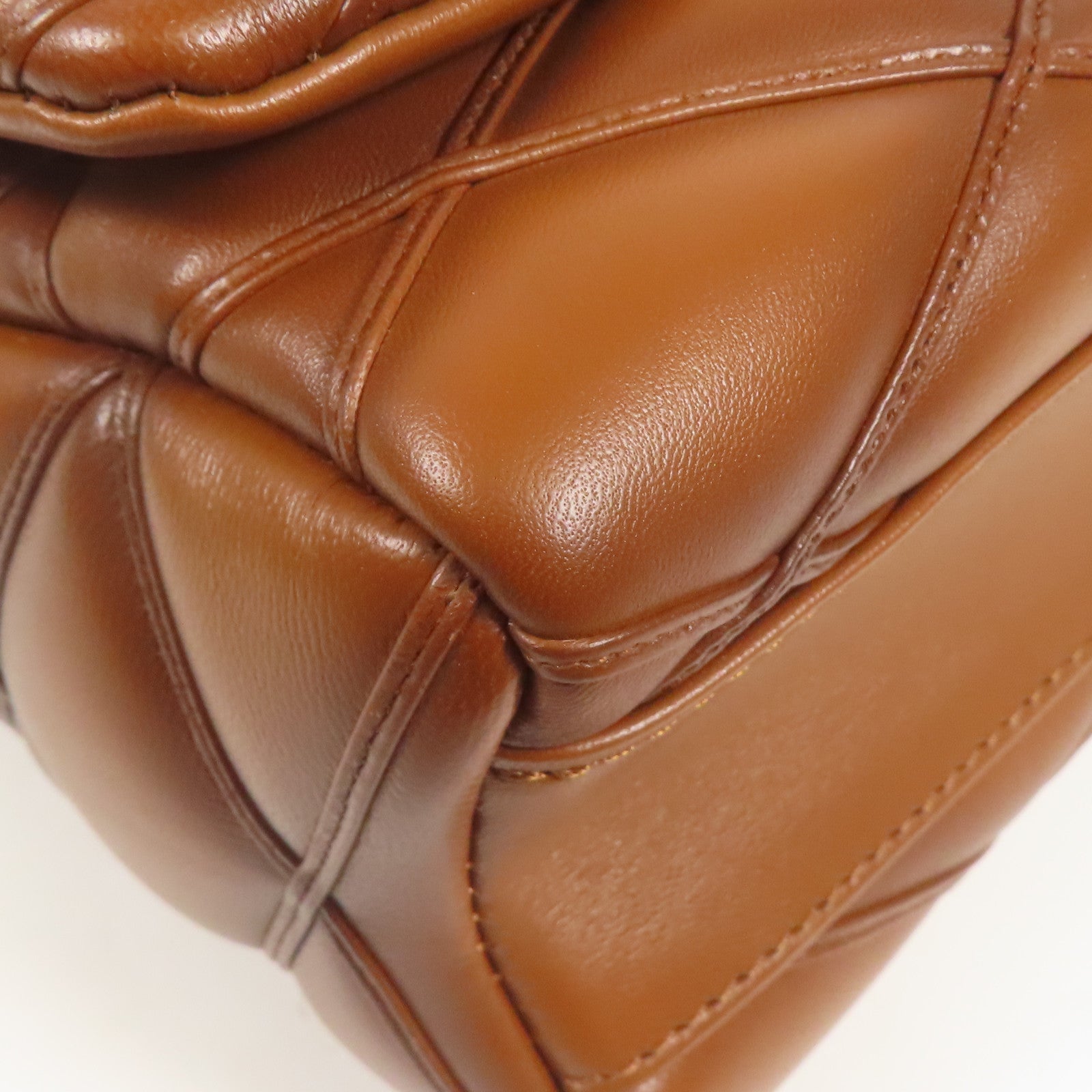 LOUIS VUITTON 羊皮皮革GO-14 MM金扣鏈帶手挽肩背兩用袋